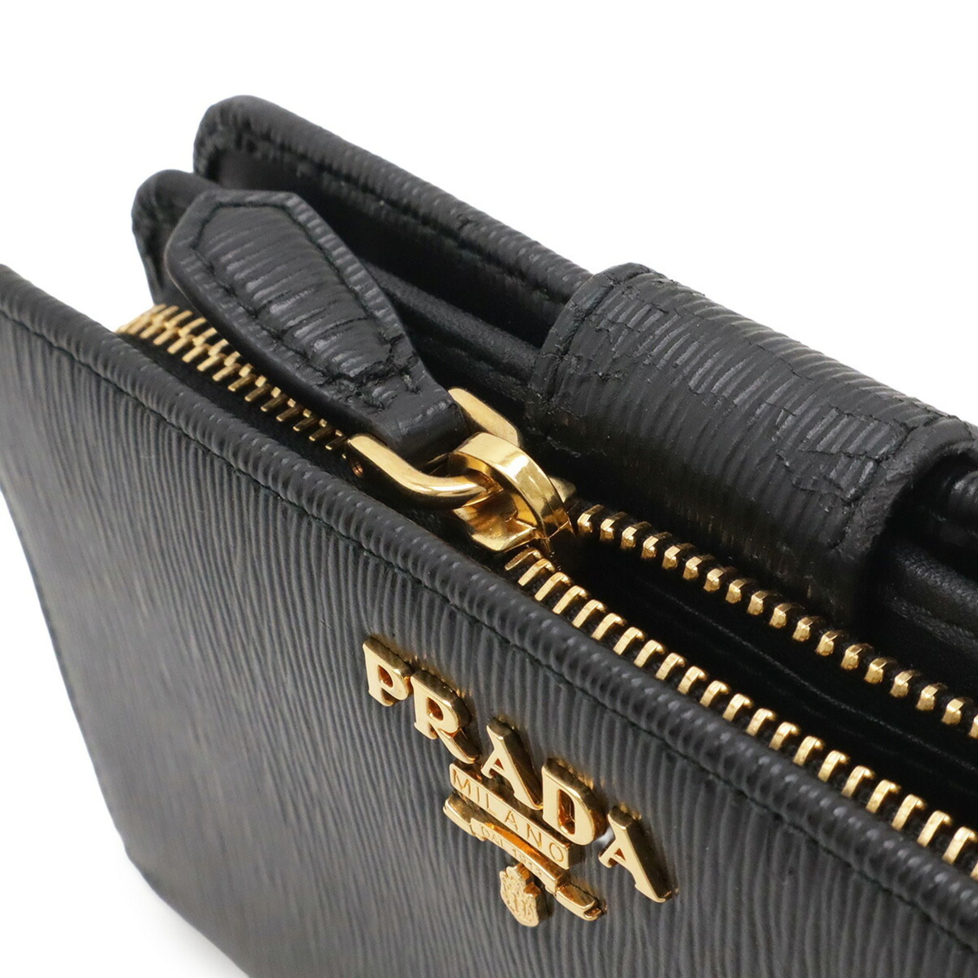 Leather Wallet (Bi-Fold) (Pre-Owned) - Prada - Modalova