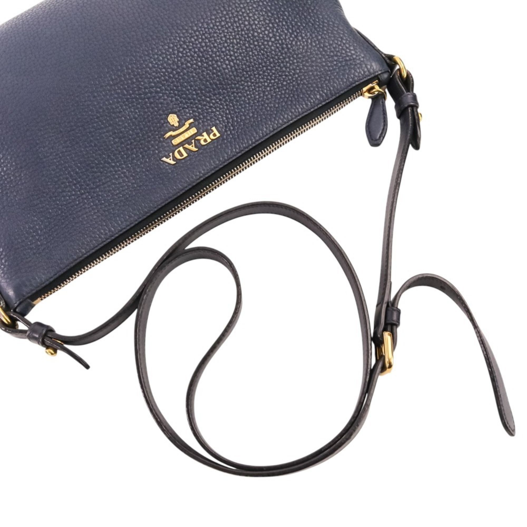 Leather Shoulder Bag (Pre-Owned) - Prada - Modalova