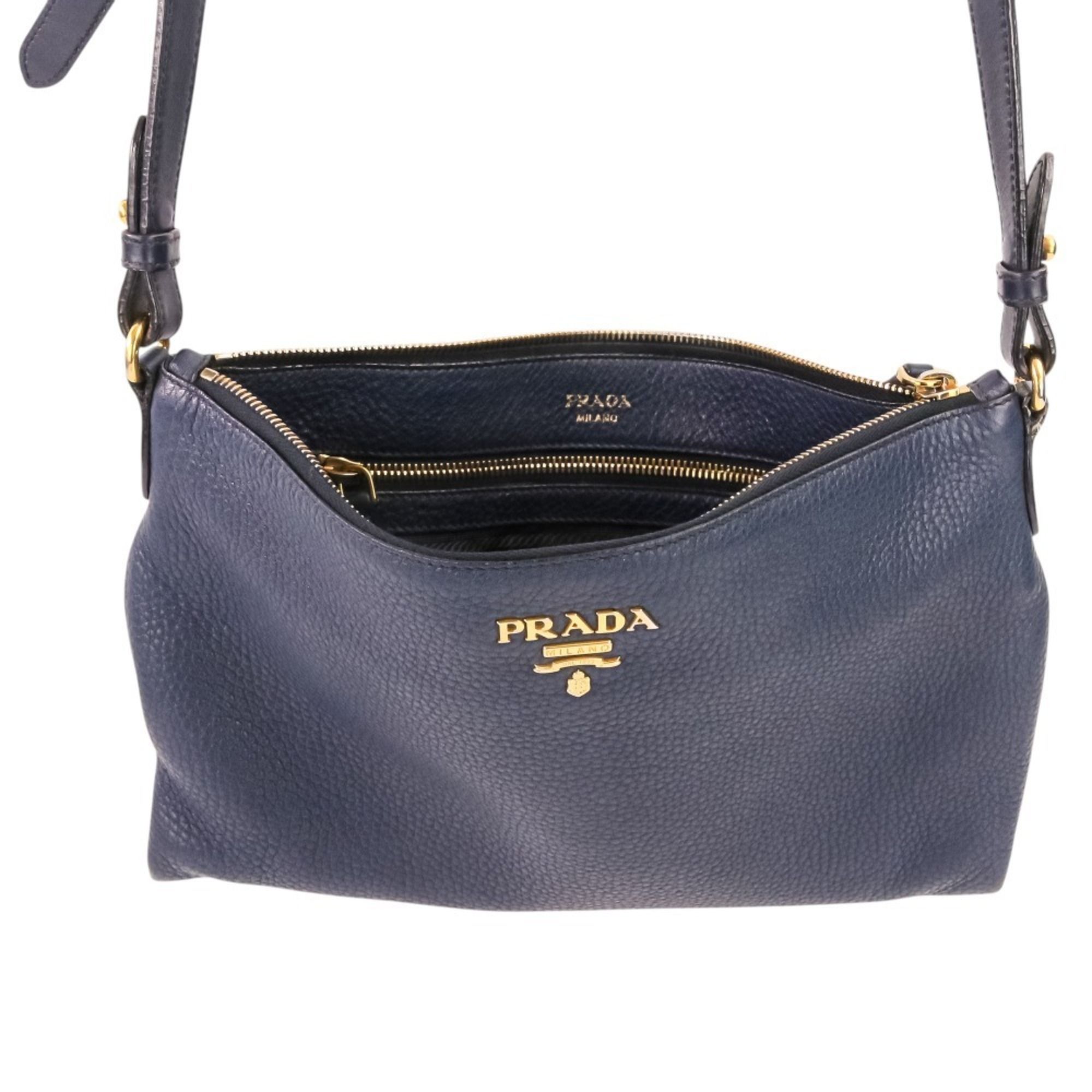 Leather Shoulder Bag (Pre-Owned) - Prada - Modalova