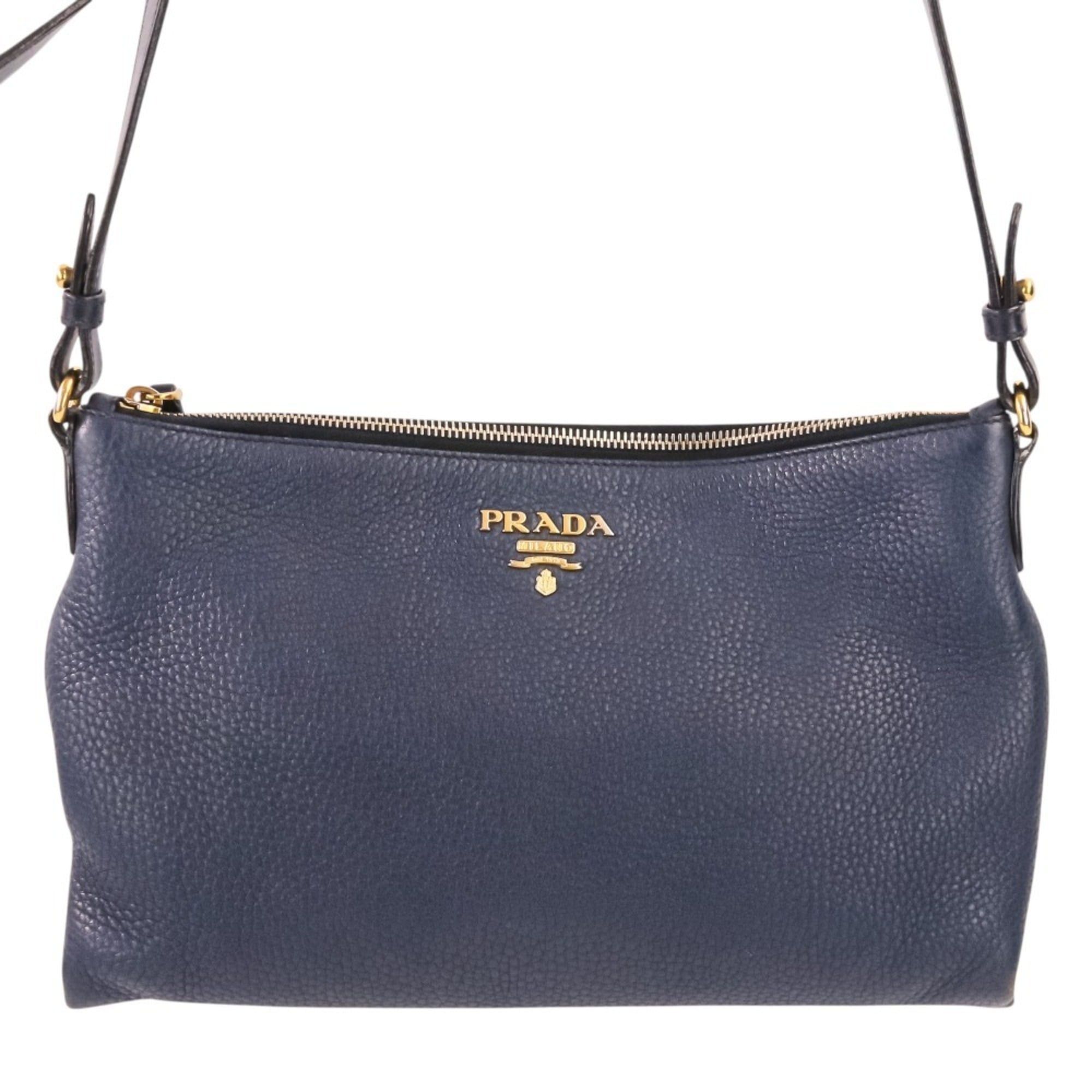 Leather Shoulder Bag (Pre-Owned) - Prada - Modalova