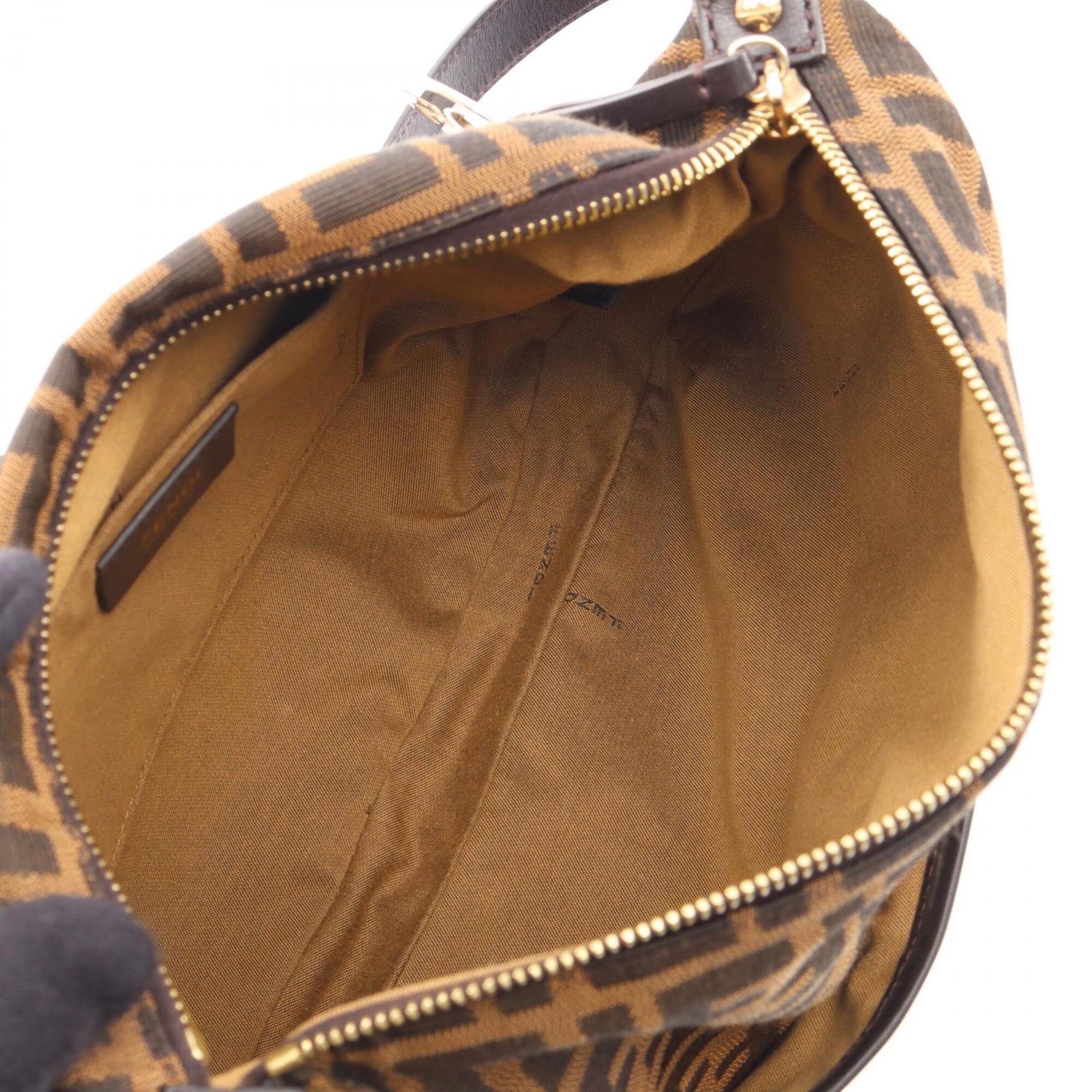Canvas Leather Handbag Shoulder Bag (Pre-Owned) - Fendi - Modalova