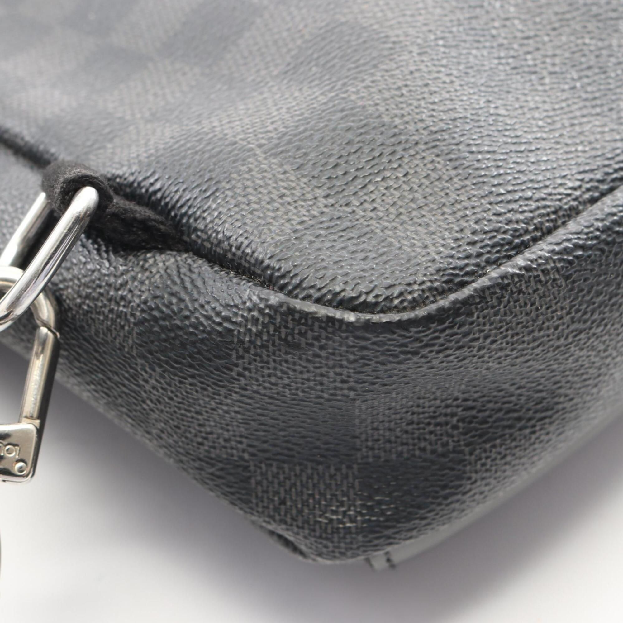 Damier Graphite Leather Fanny Pack Sling Bag (Pre-Owned) - Louis Vuitton - Modalova