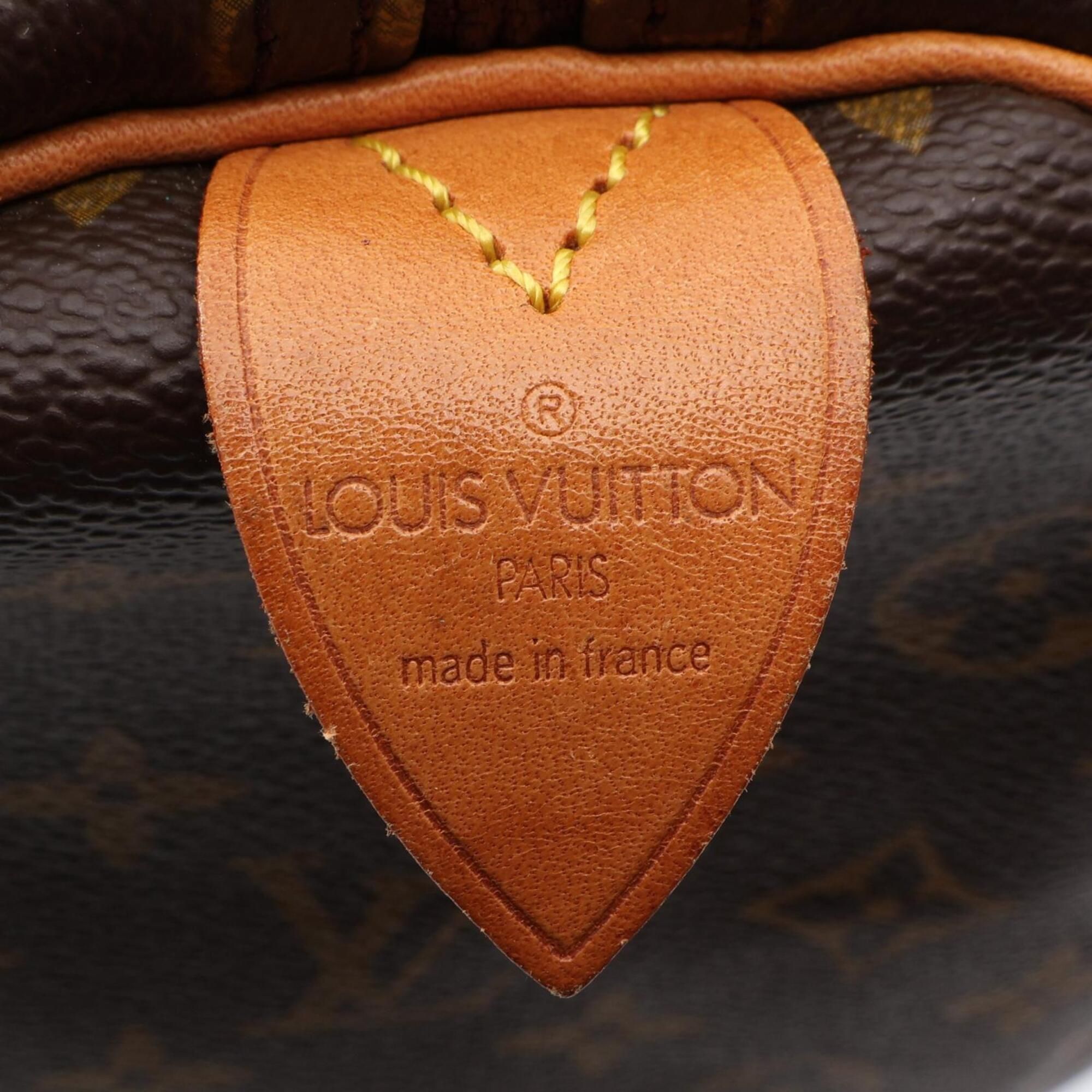 Coated Canvas Leather Boston Bag Handbag (Pre-Owned) - Louis Vuitton - Modalova