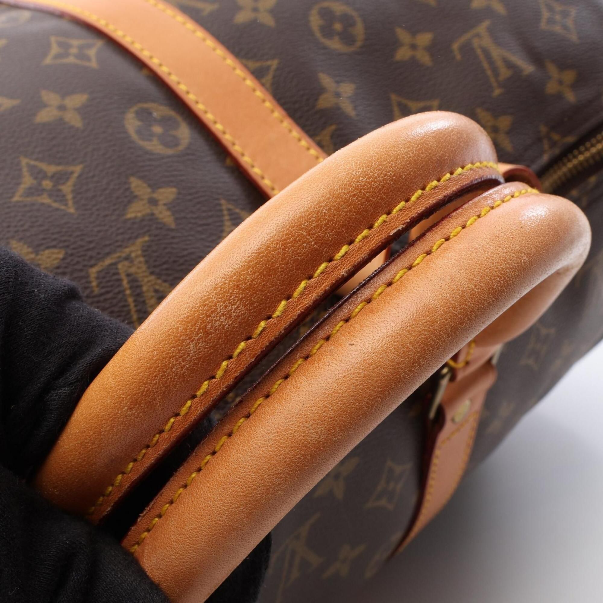 Coated Canvas Leather Boston Bag Handbag (Pre-Owned) - Louis Vuitton - Modalova