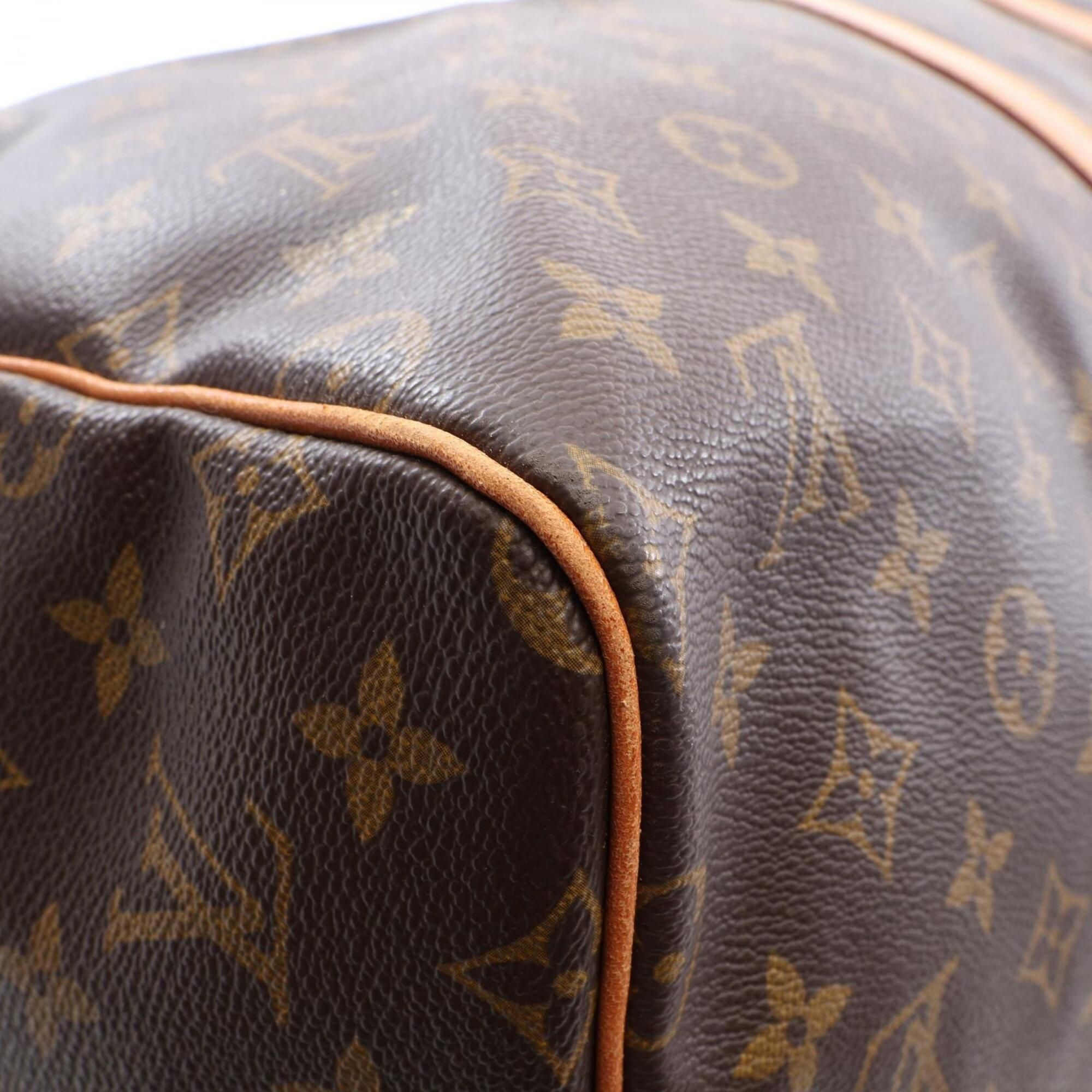 Coated Canvas Leather Boston Bag Handbag (Pre-Owned) - Louis Vuitton - Modalova