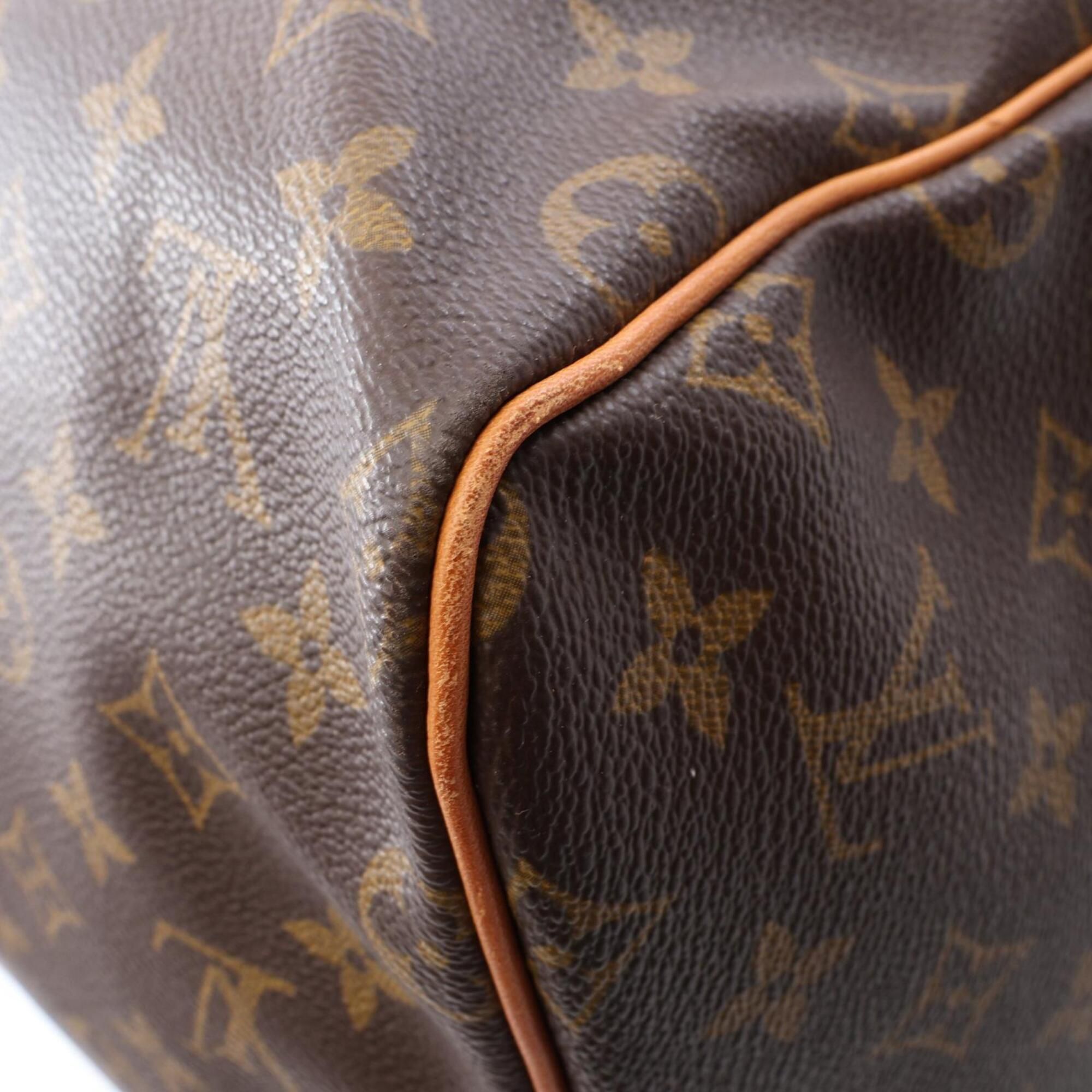 Coated Canvas Leather Boston Bag Handbag (Pre-Owned) - Louis Vuitton - Modalova