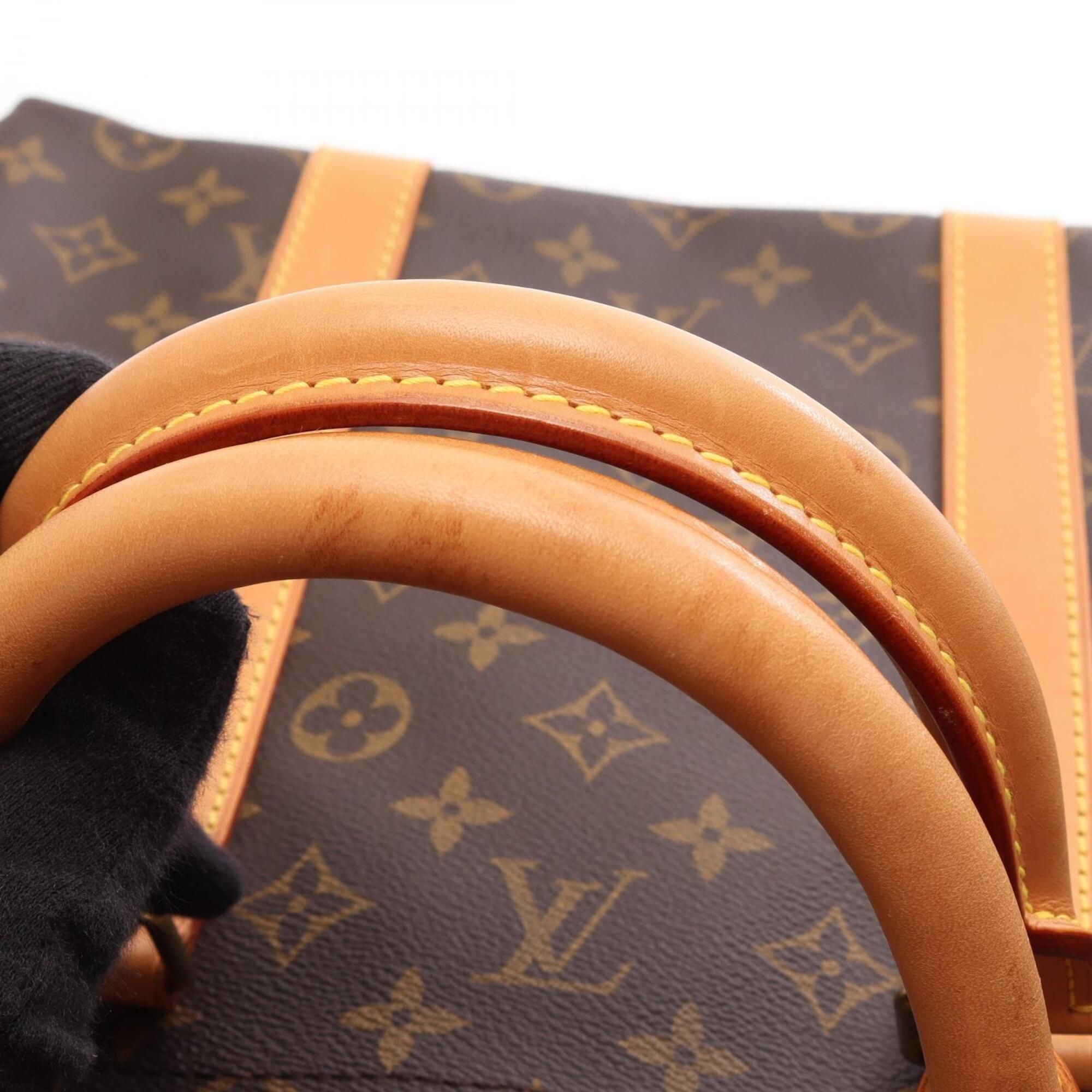 Coated Canvas Leather Boston Bag Handbag (Pre-Owned) - Louis Vuitton - Modalova