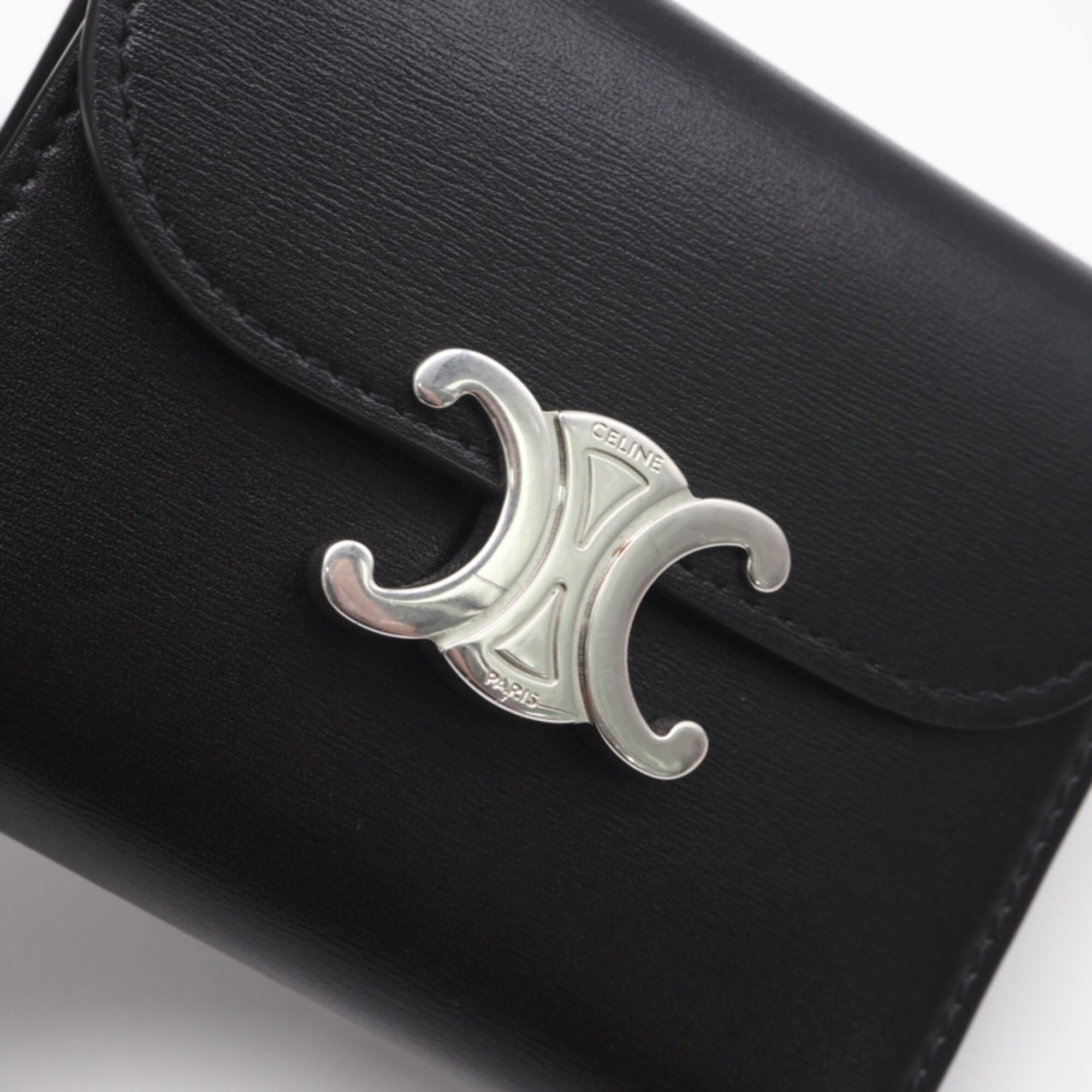 Leather Wallet (Tri-Fold) (Pre-Owned) - Celine - Modalova