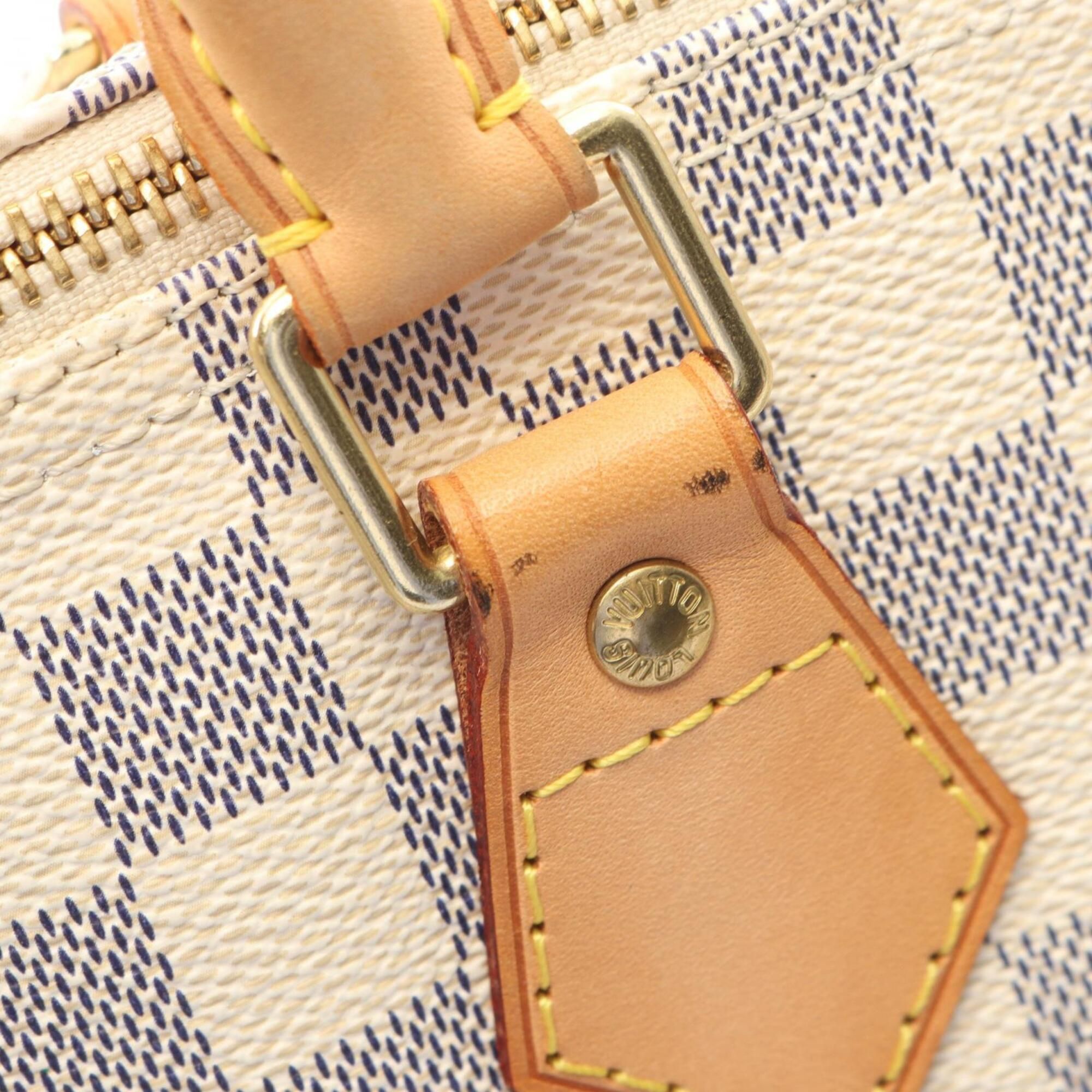 Damier Azur Leather Handbag (Pre-Owned) - Louis Vuitton - Modalova