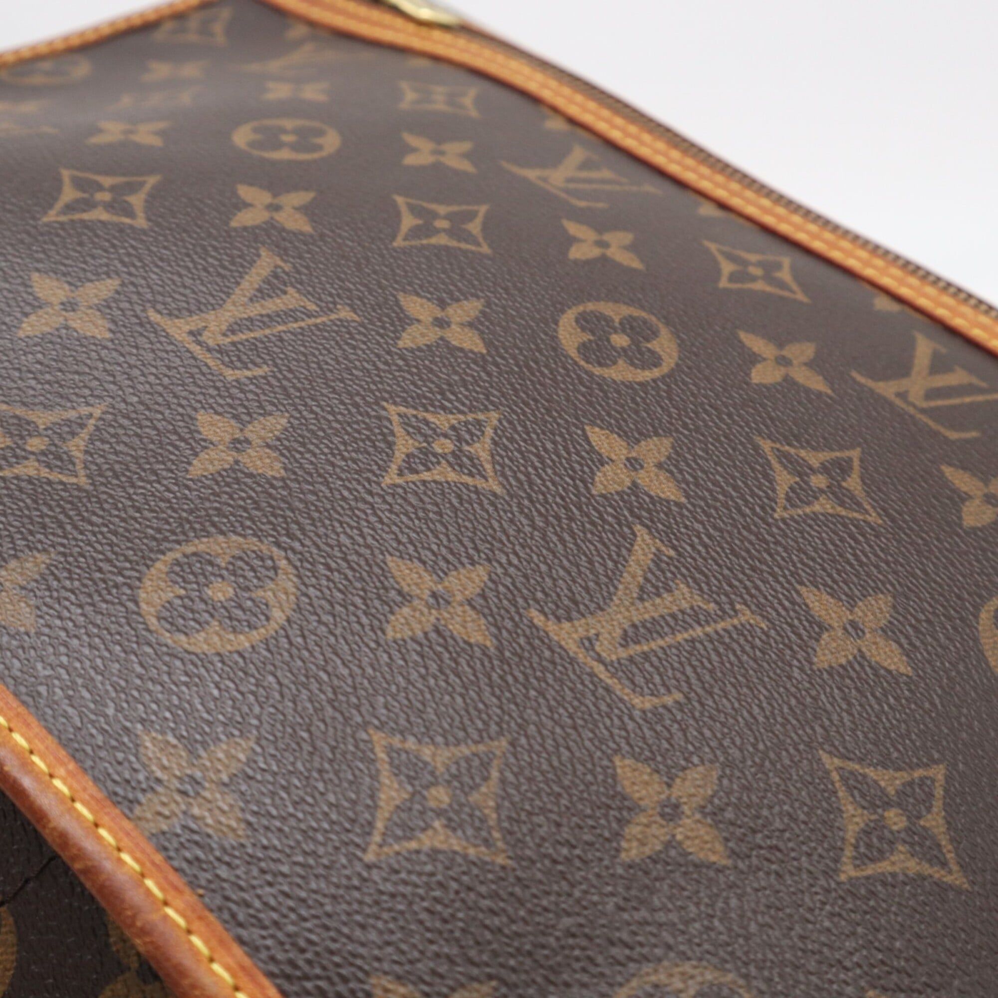 Monogram Coated Canvas Leather Shoulder Bag (Pre-Owned) - Louis Vuitton - Modalova