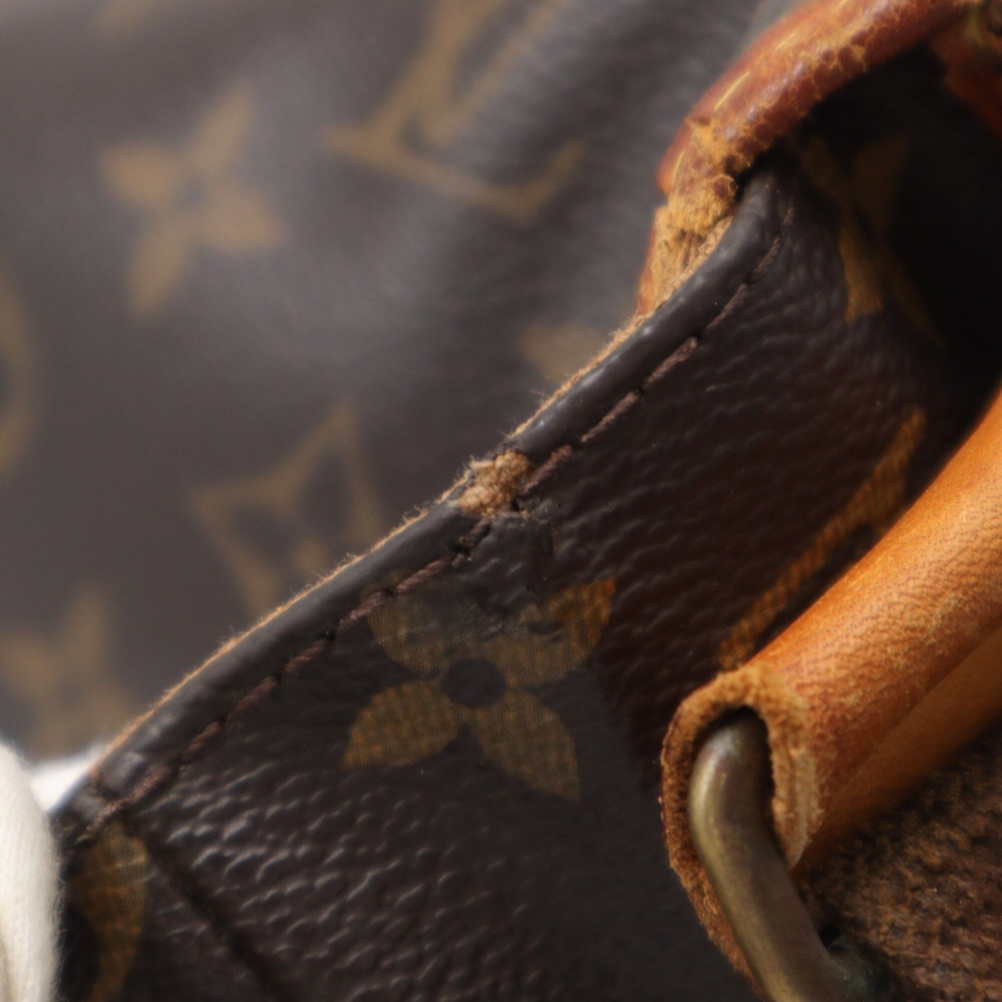 Monogram Coated Canvas Leather Shoulder Bag (Pre-Owned) - Louis Vuitton - Modalova
