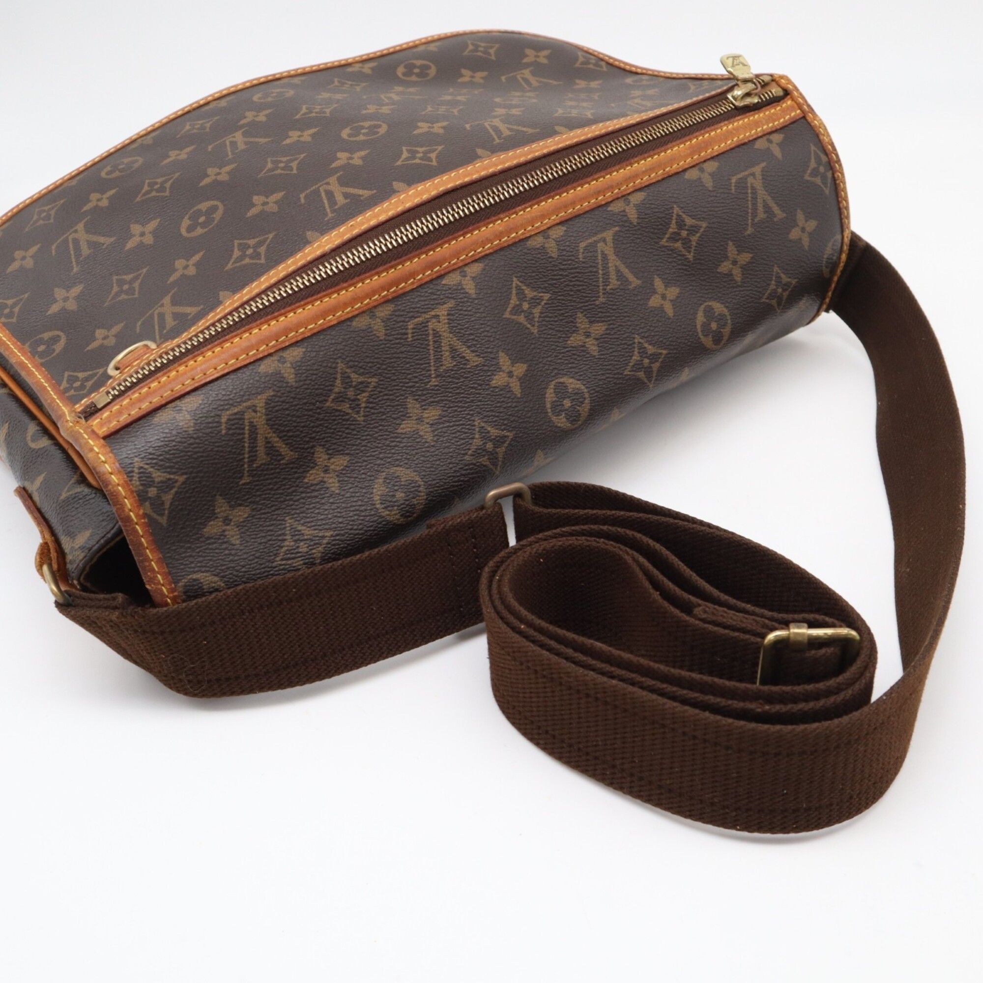 Monogram Coated Canvas Leather Shoulder Bag (Pre-Owned) - Louis Vuitton - Modalova