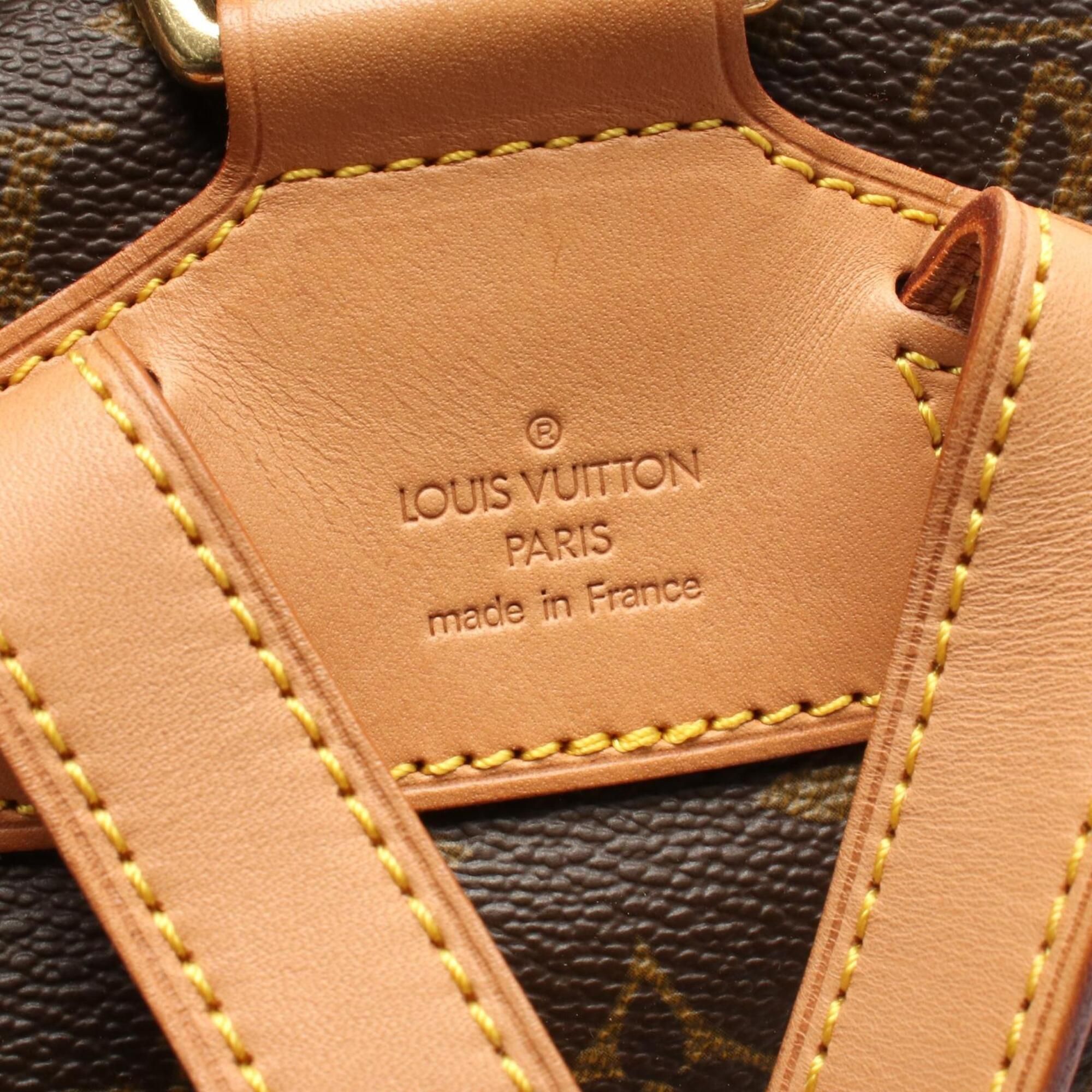 Coated Canvas Leather Backpack (Pre-Owned) - Louis Vuitton - Modalova