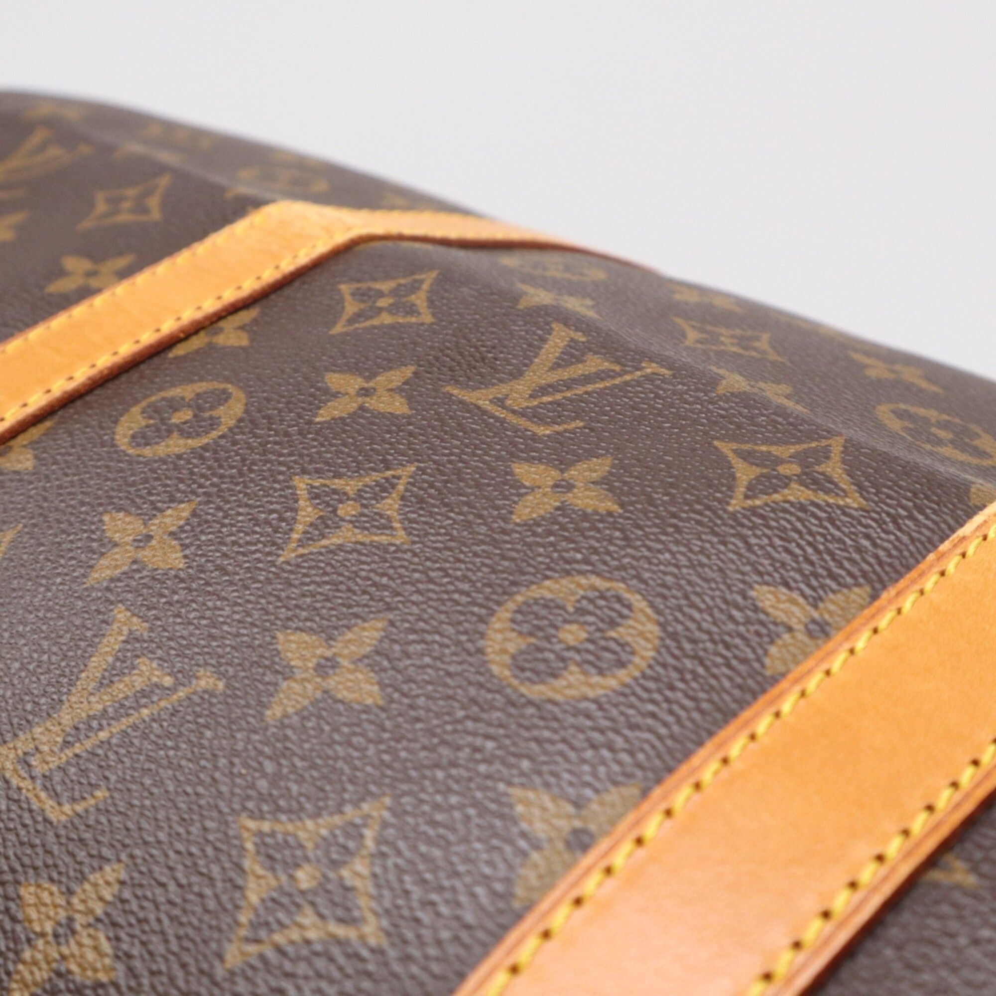 Monogram Coated Canvas Leather Boston Bag (Pre-Owned) - Louis Vuitton - Modalova
