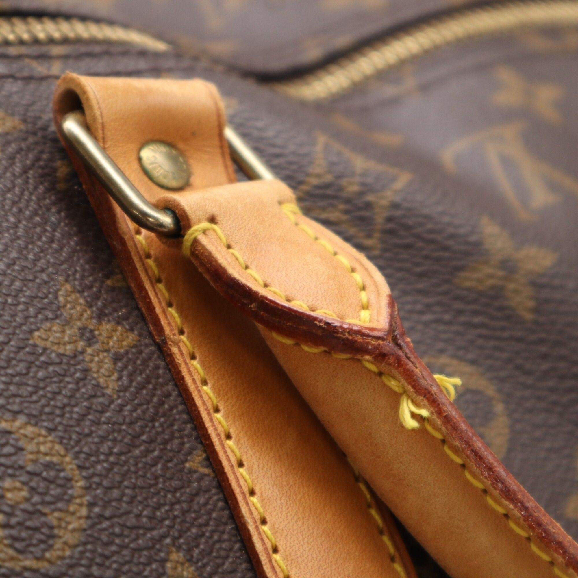 Monogram Coated Canvas Leather Boston Bag (Pre-Owned) - Louis Vuitton - Modalova