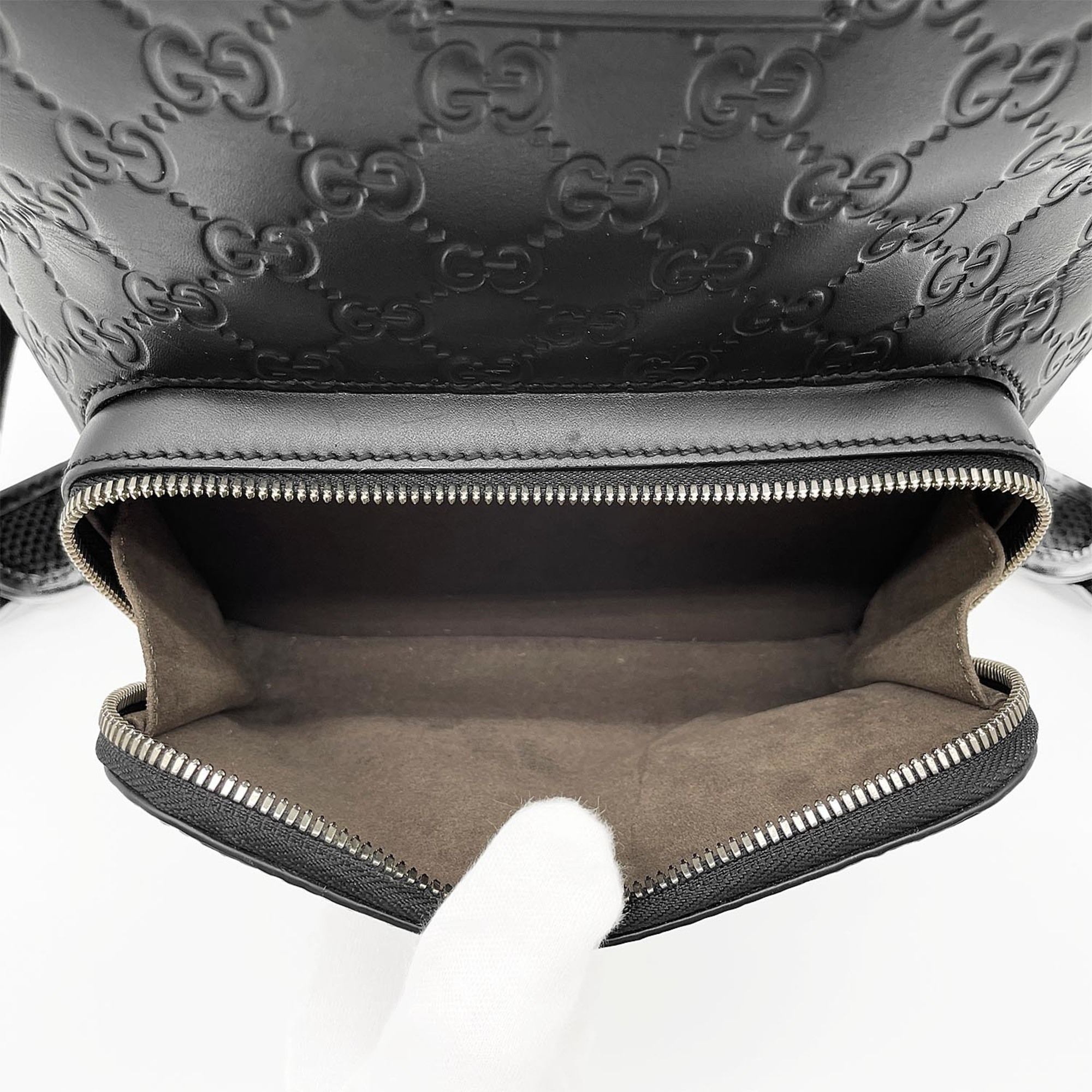 Leather Backpack (Pre-Owned) - Gucci - Modalova
