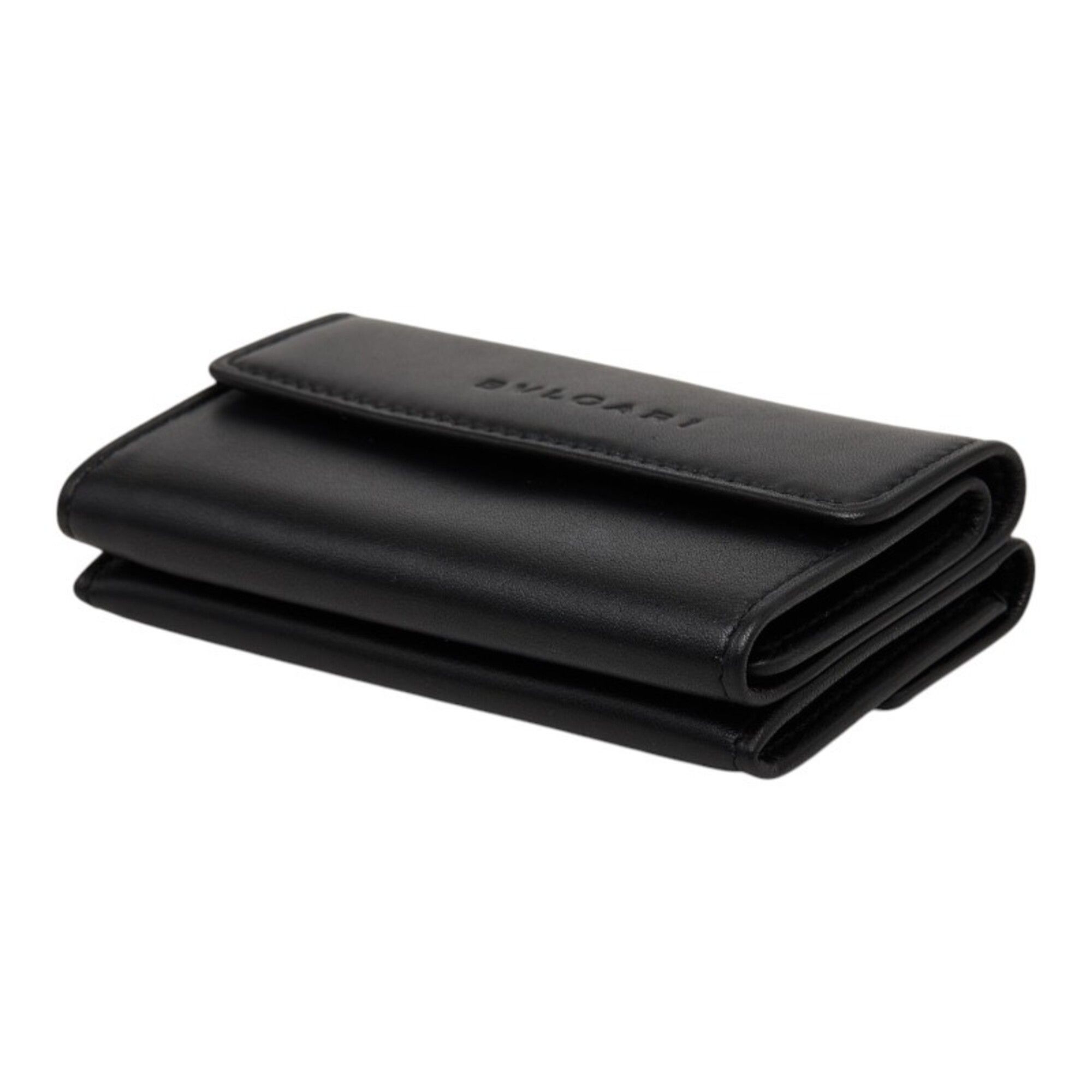 Leather Wallet (Tri-Fold) (Pre-Owned) - Bvlgari - Modalova