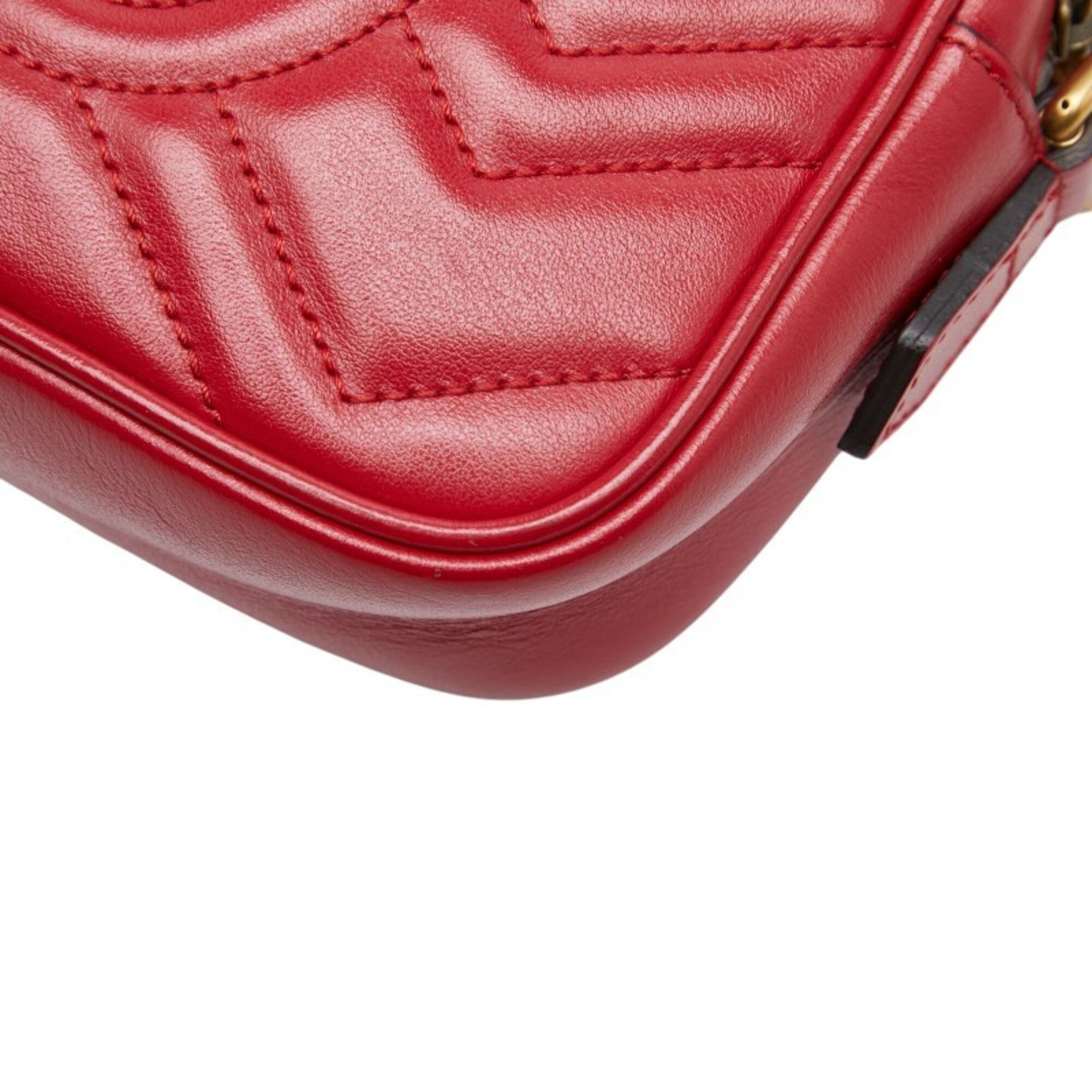 Leather Shoulder Bag (Pre-Owned) - Gucci - Modalova