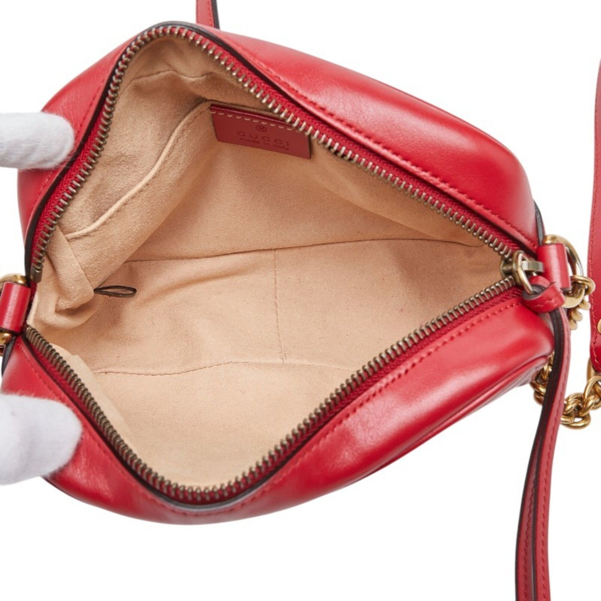 Leather Shoulder Bag (Pre-Owned) - Gucci - Modalova