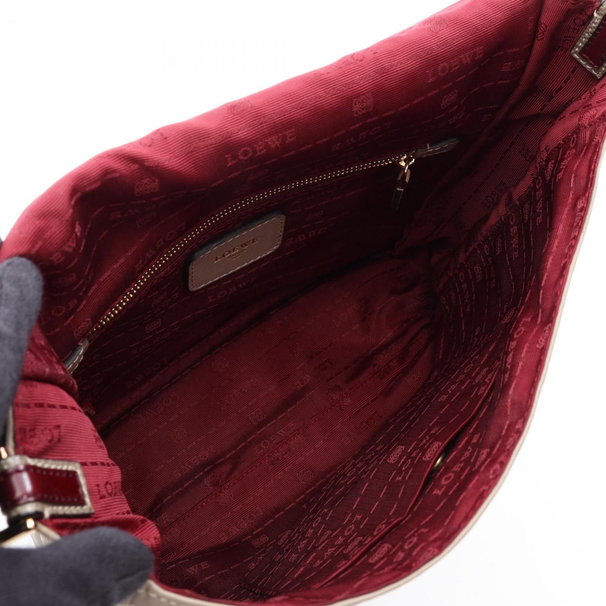 Leather Handbag Shoulder Bag (Pre-Owned) - Loewe - Modalova