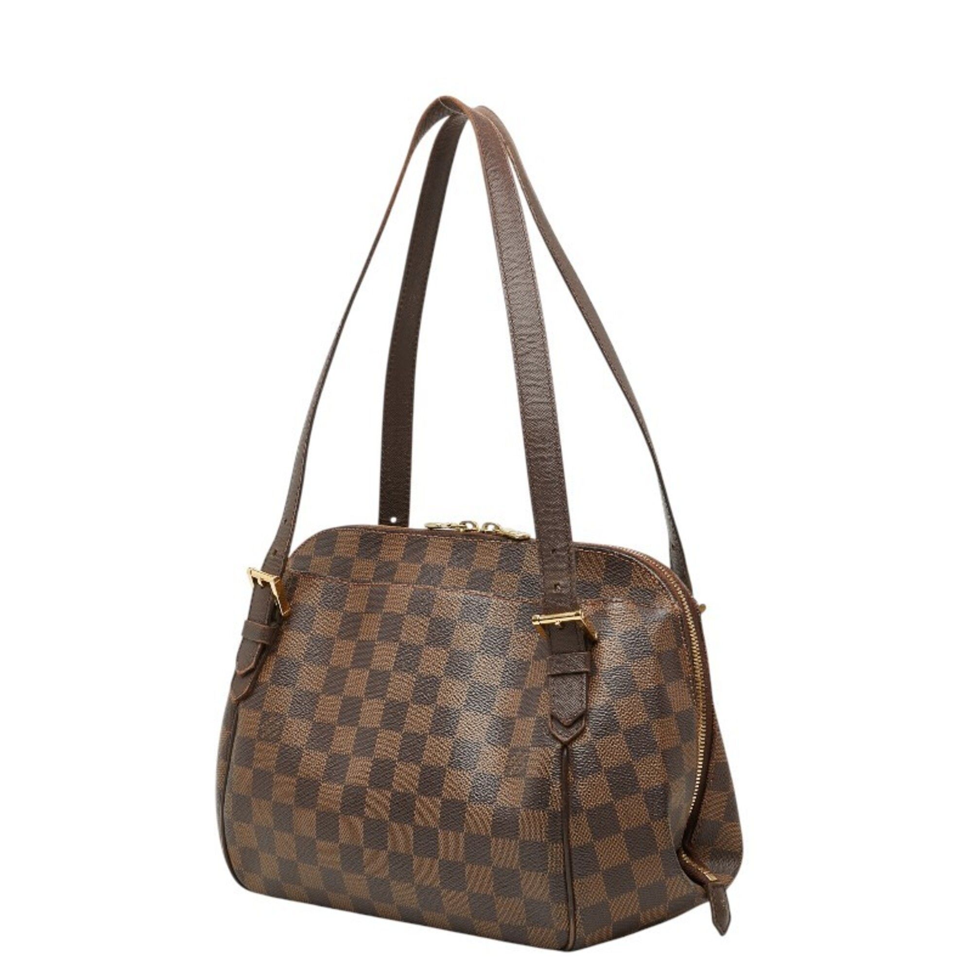 Damier Pvc Leather Shoulder Bag (Pre-Owned) - Louis Vuitton - Modalova