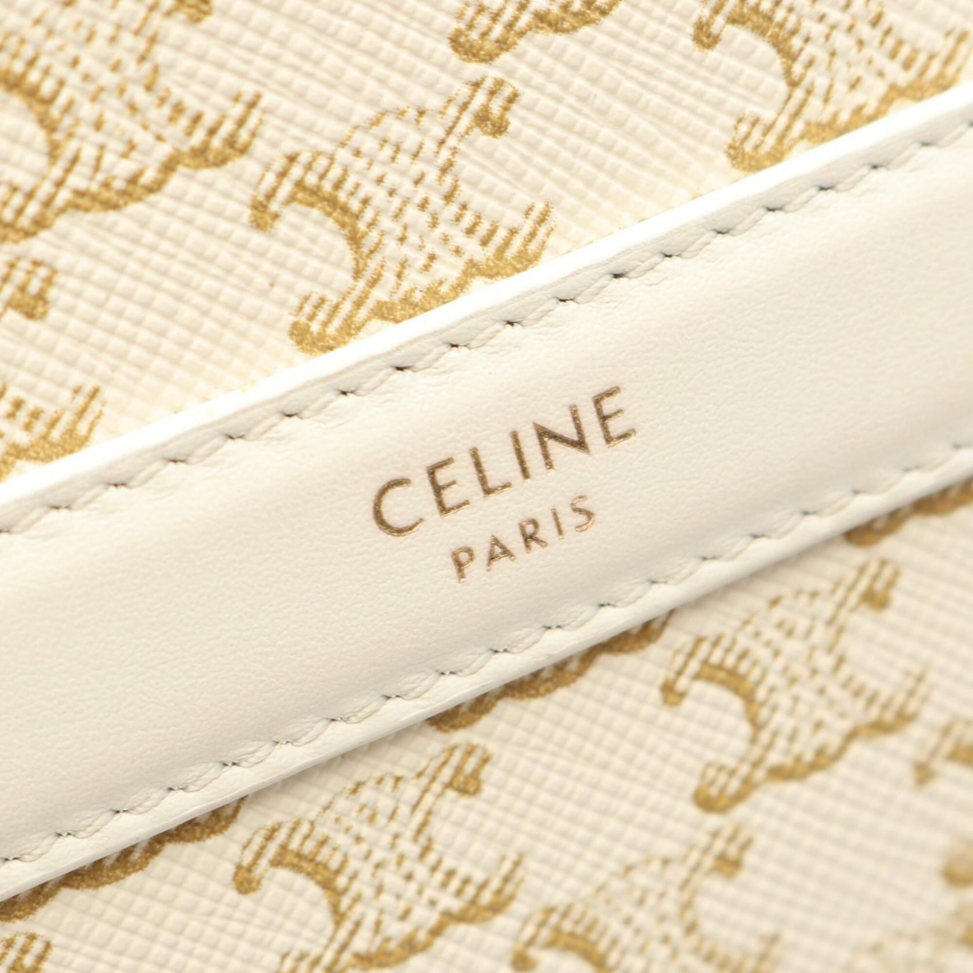 Coated Canvas Handbag Shoulder Bag (Pre-Owned) - Celine - Modalova