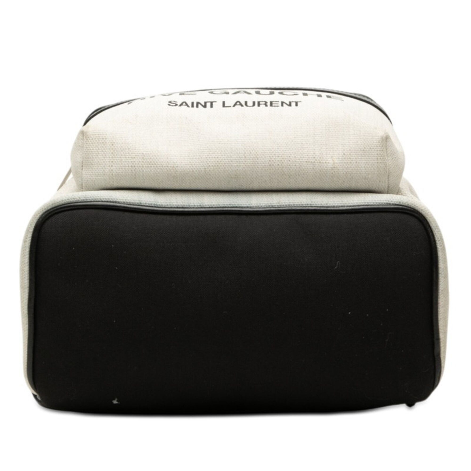 Linen Leather Backpack (Pre-Owned) - Saint Laurent - Modalova