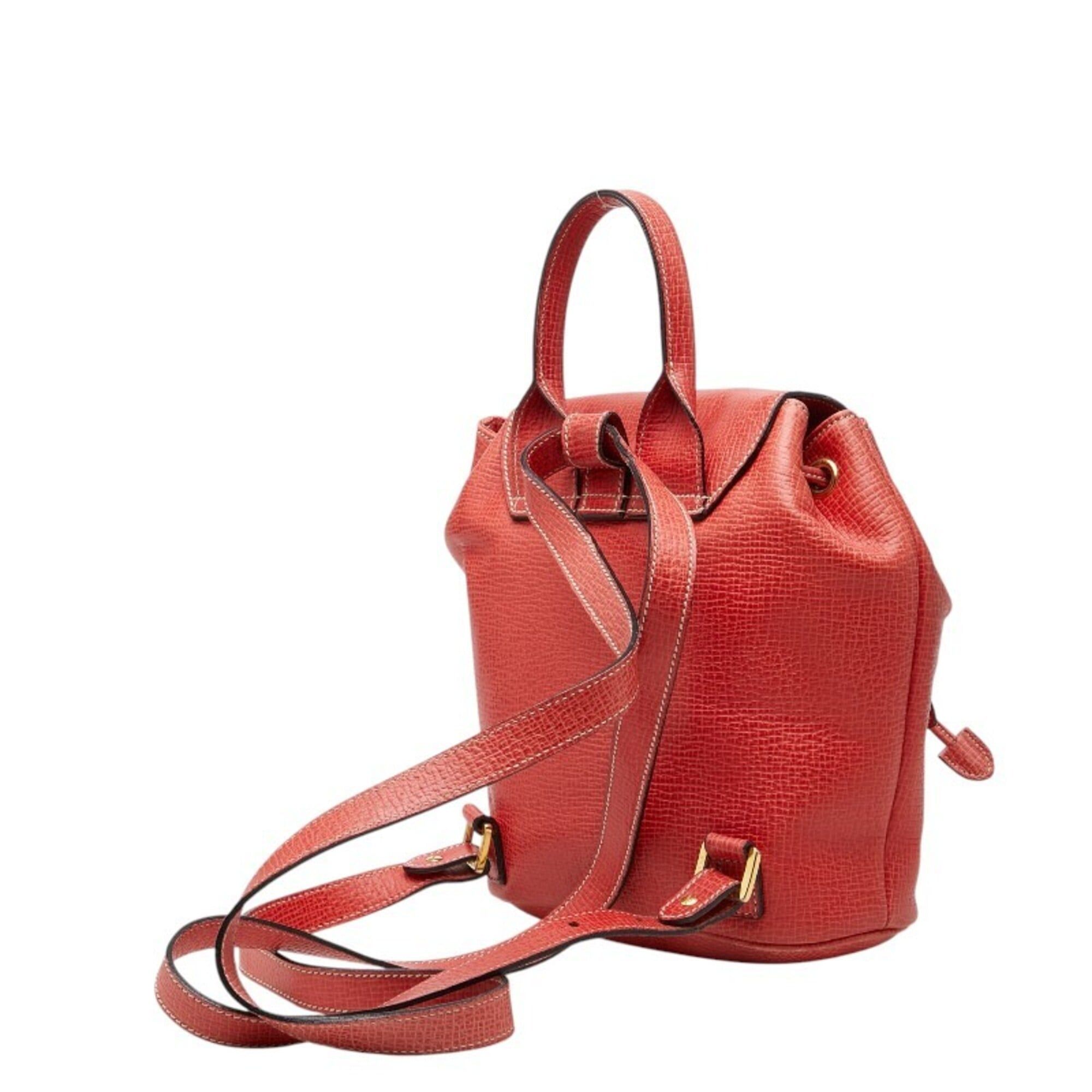 Leather Backpack (Pre-Owned) - Loewe - Modalova