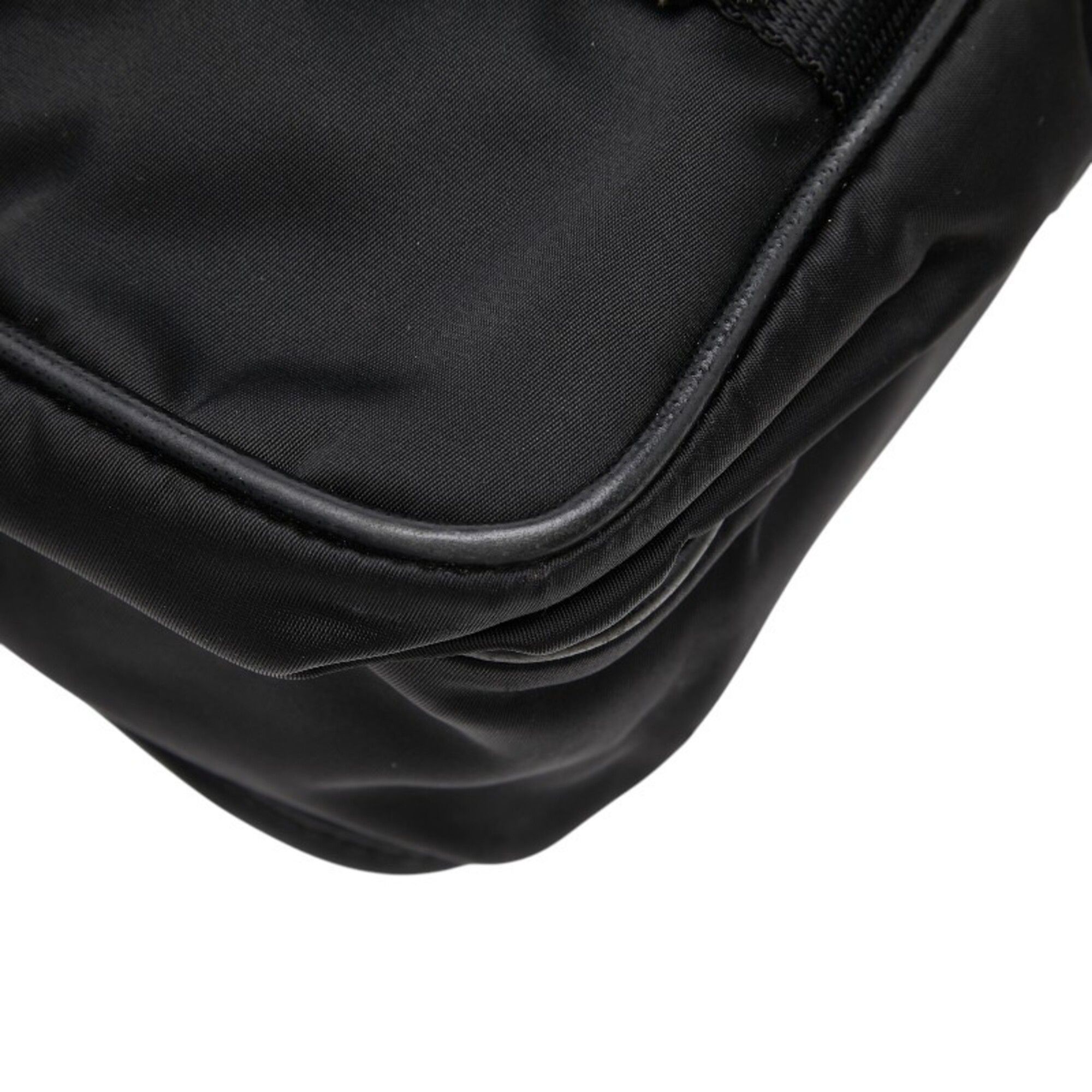 Nylon Leather Messenger Bag Shoulder Bag (Pre-Owned) - Prada - Modalova