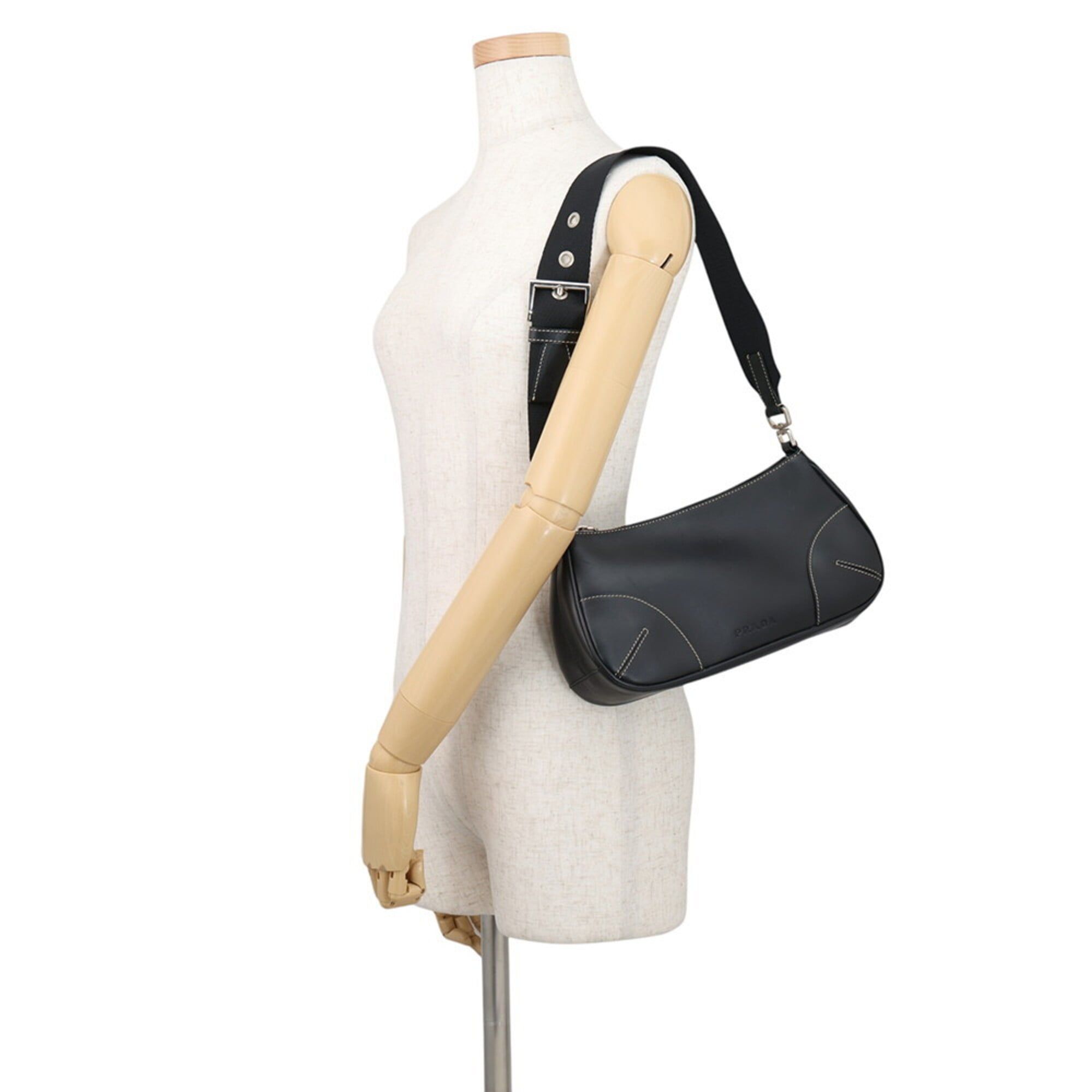 Leather Handbag Shoulder Bag (Pre-Owned) - Prada - Modalova
