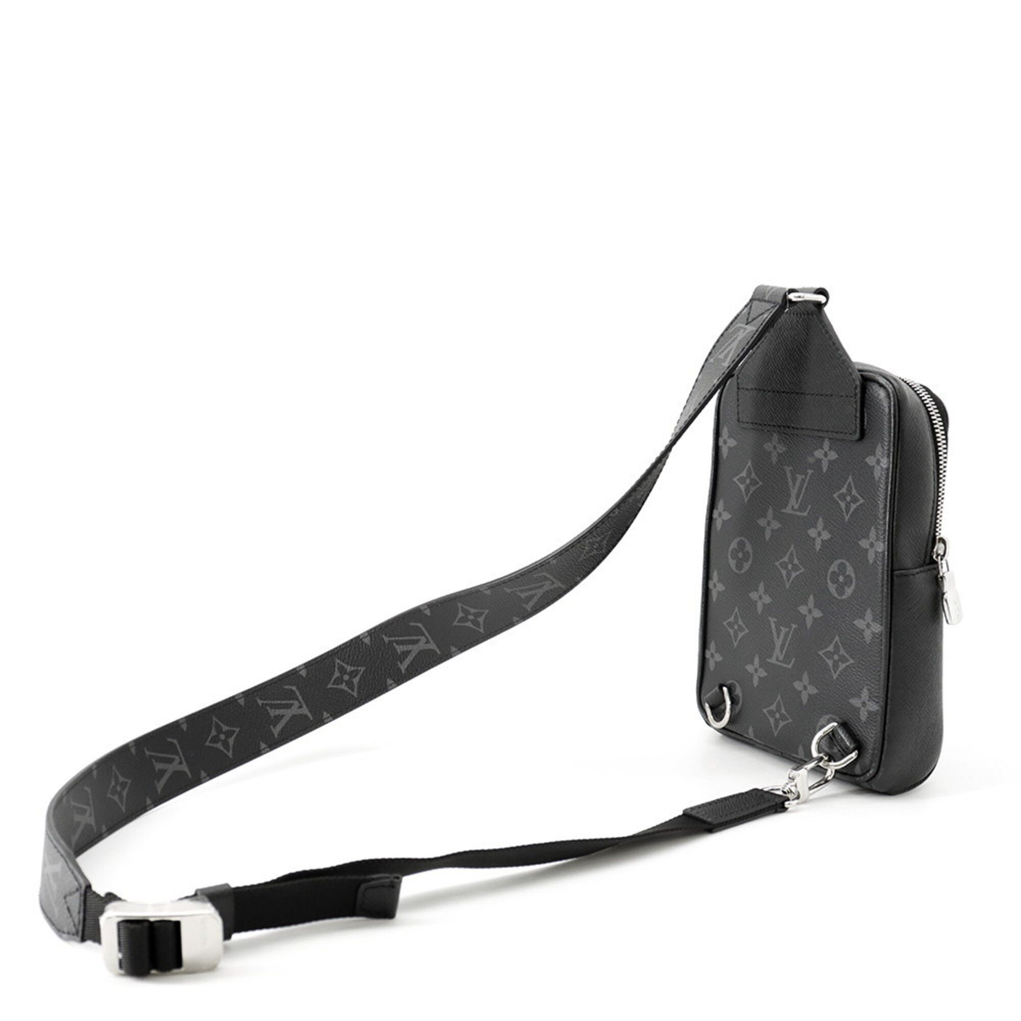 Monogram Eclipse Taiga Leather Monogram Eclipse Handbag Sling Bag (Pre-Owned) - Louis Vuitton - Modalova