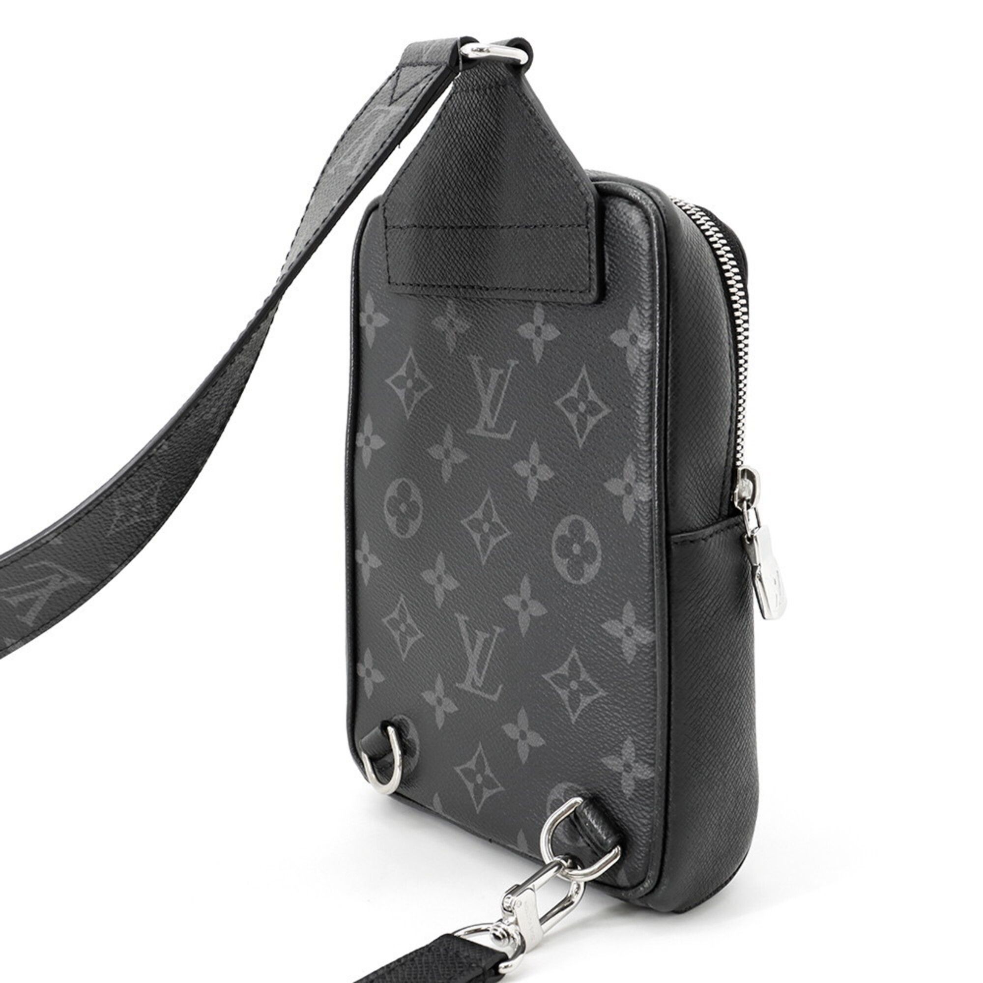 Monogram Eclipse Taiga Leather Monogram Eclipse Handbag Sling Bag (Pre-Owned) - Louis Vuitton - Modalova