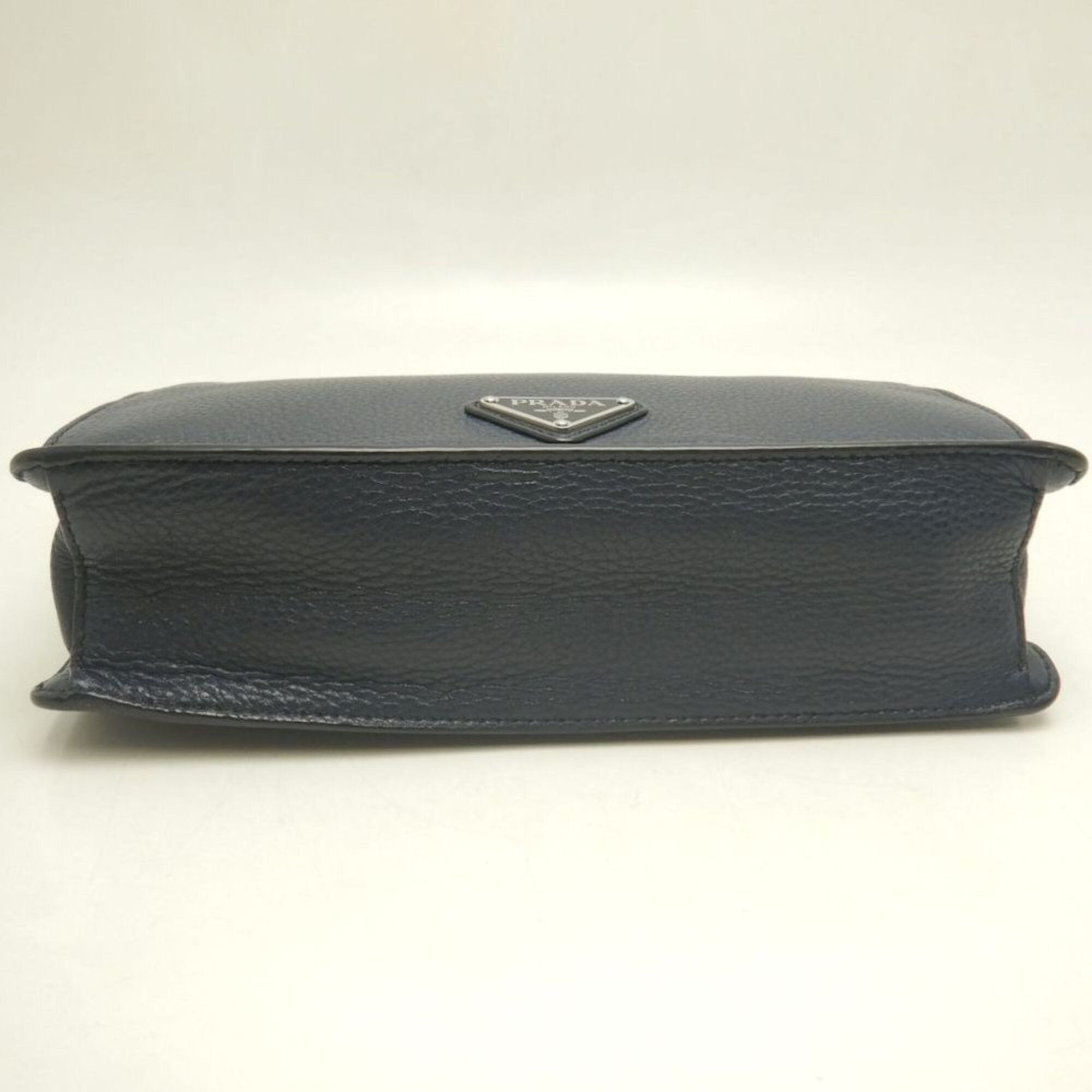 Leather Clutch Bag (Pre-Owned) - Prada - Modalova