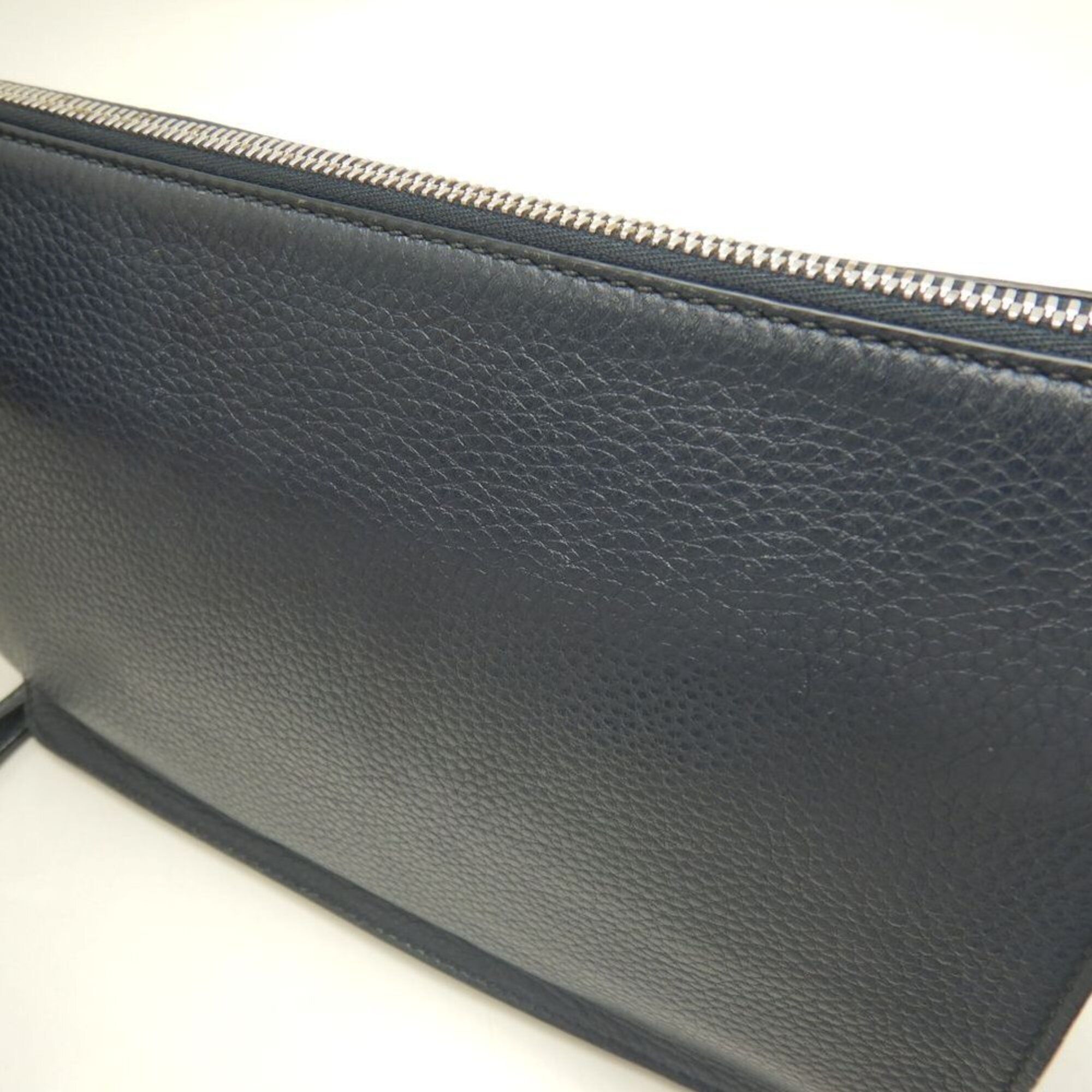 Leather Clutch Bag (Pre-Owned) - Prada - Modalova
