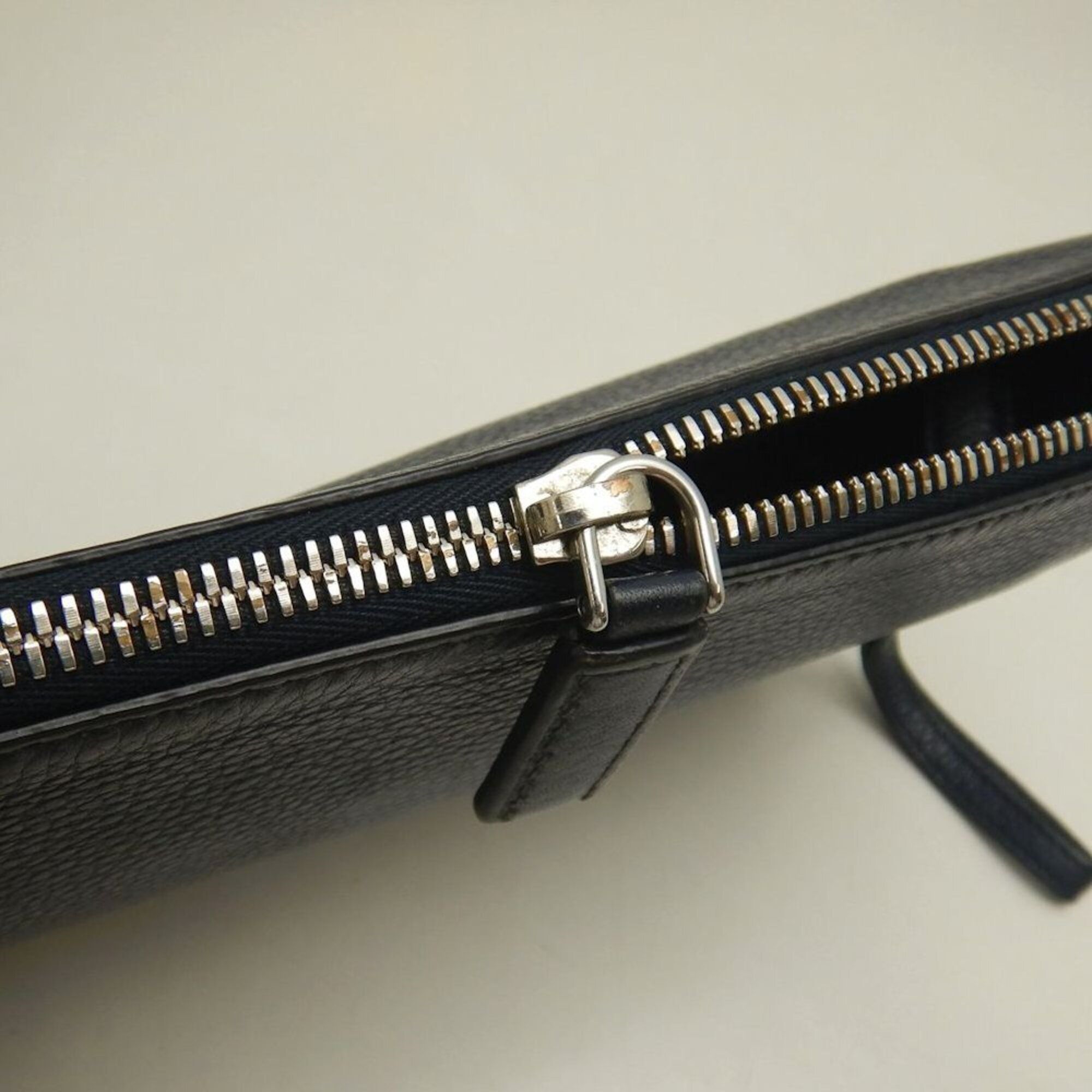 Leather Clutch Bag (Pre-Owned) - Prada - Modalova