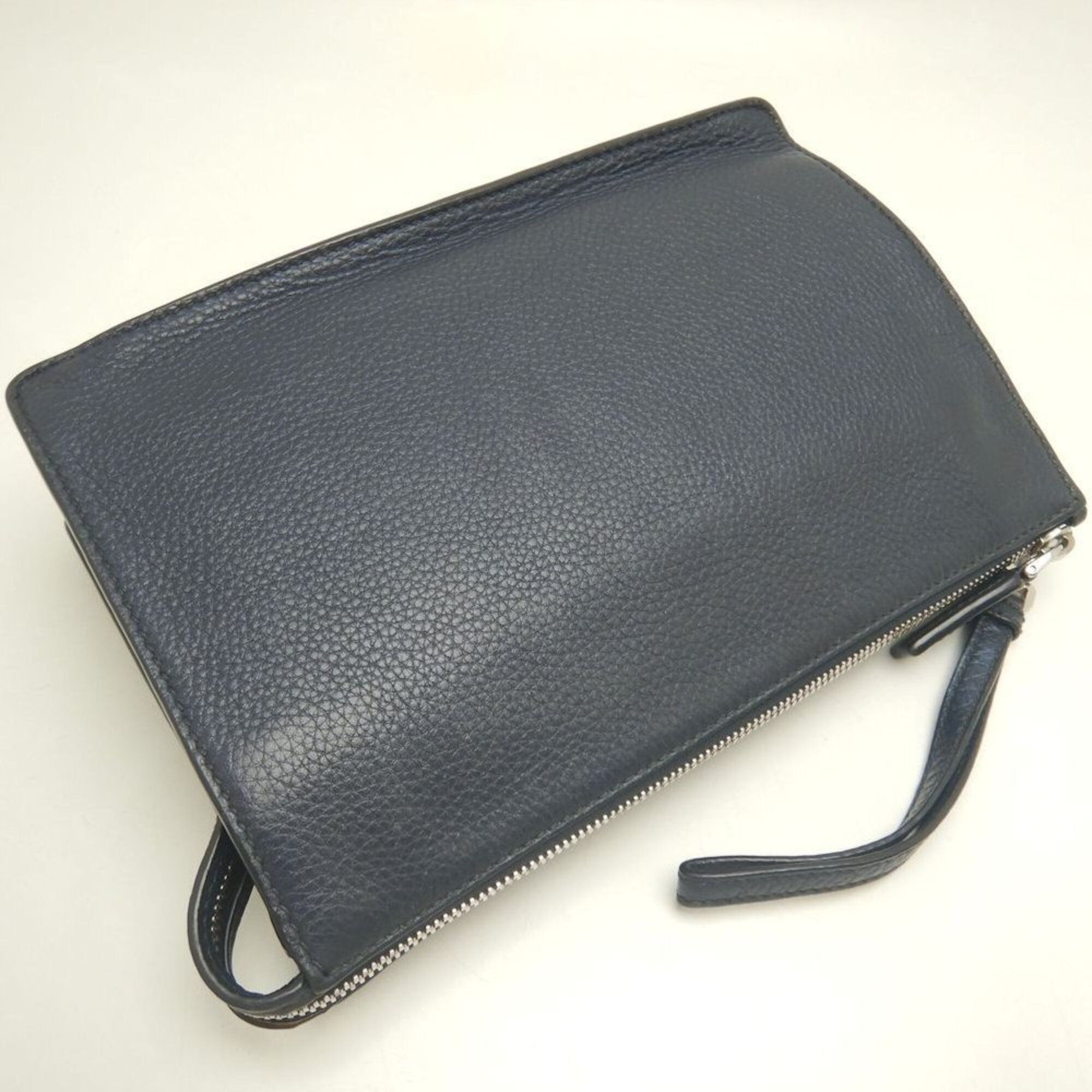 Leather Clutch Bag (Pre-Owned) - Prada - Modalova