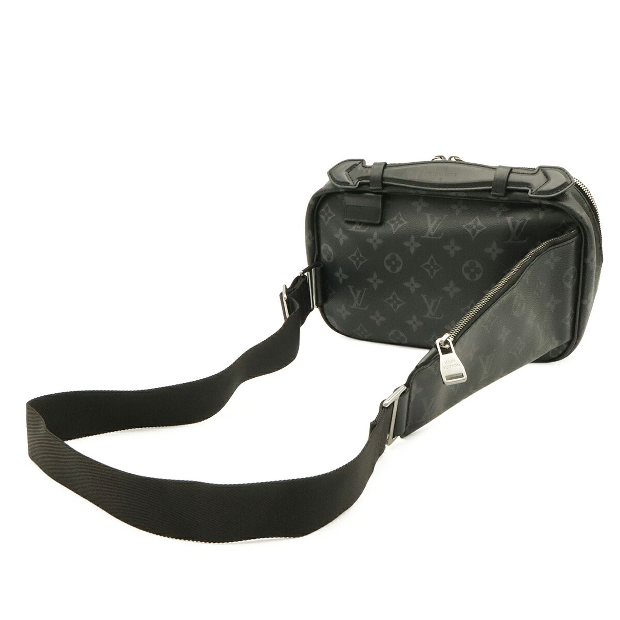 Monogram Eclipse Canvas Leather Clutch Bag Pouch Sling Bag (Pre-Owned) - Louis Vuitton - Modalova