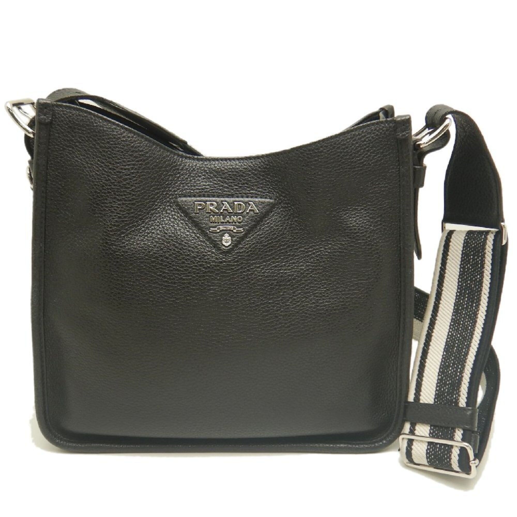Leather Shoulder Bag (Pre-Owned) - Prada - Modalova