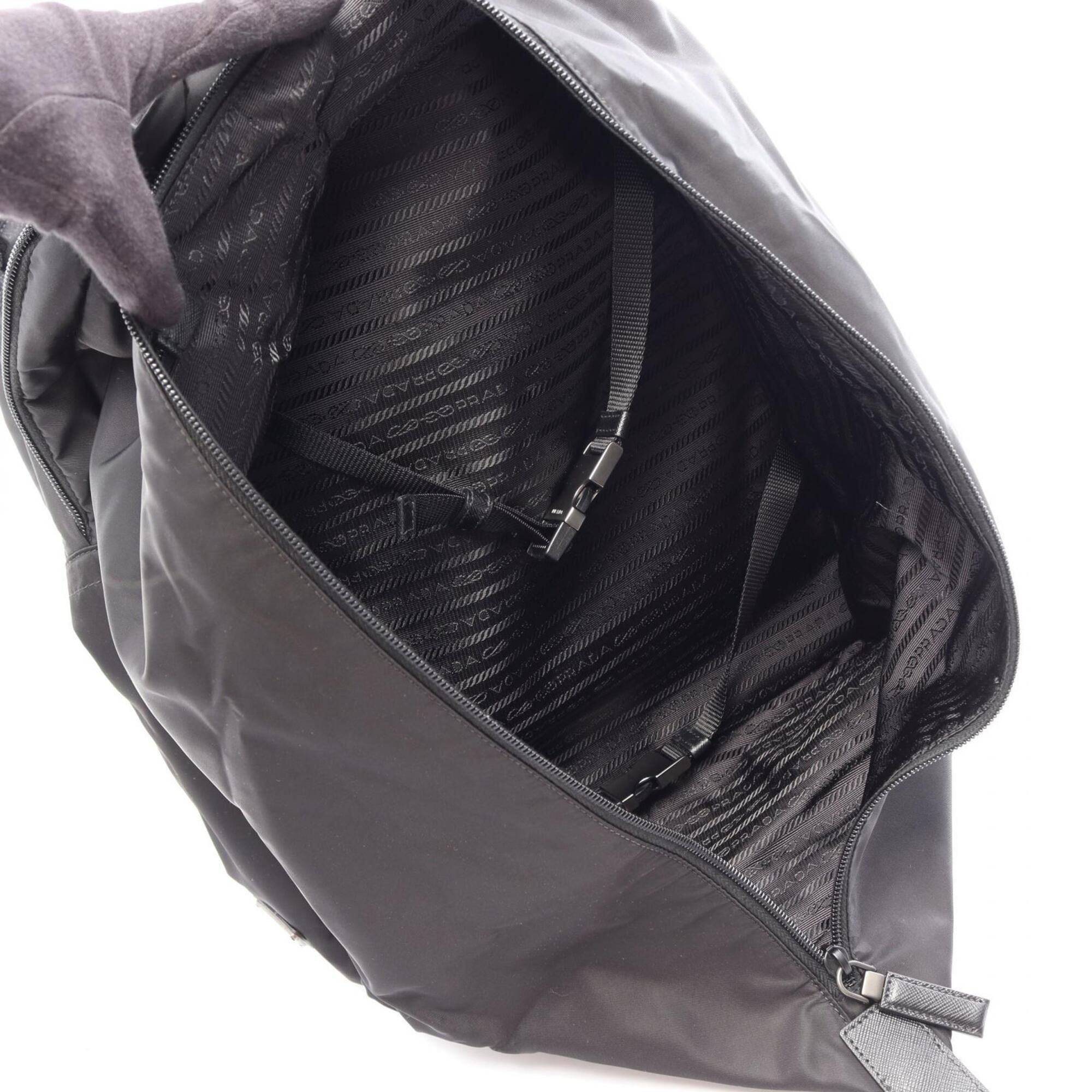 Nylon Leather Backpack Handbag (Pre-Owned) - Prada - Modalova