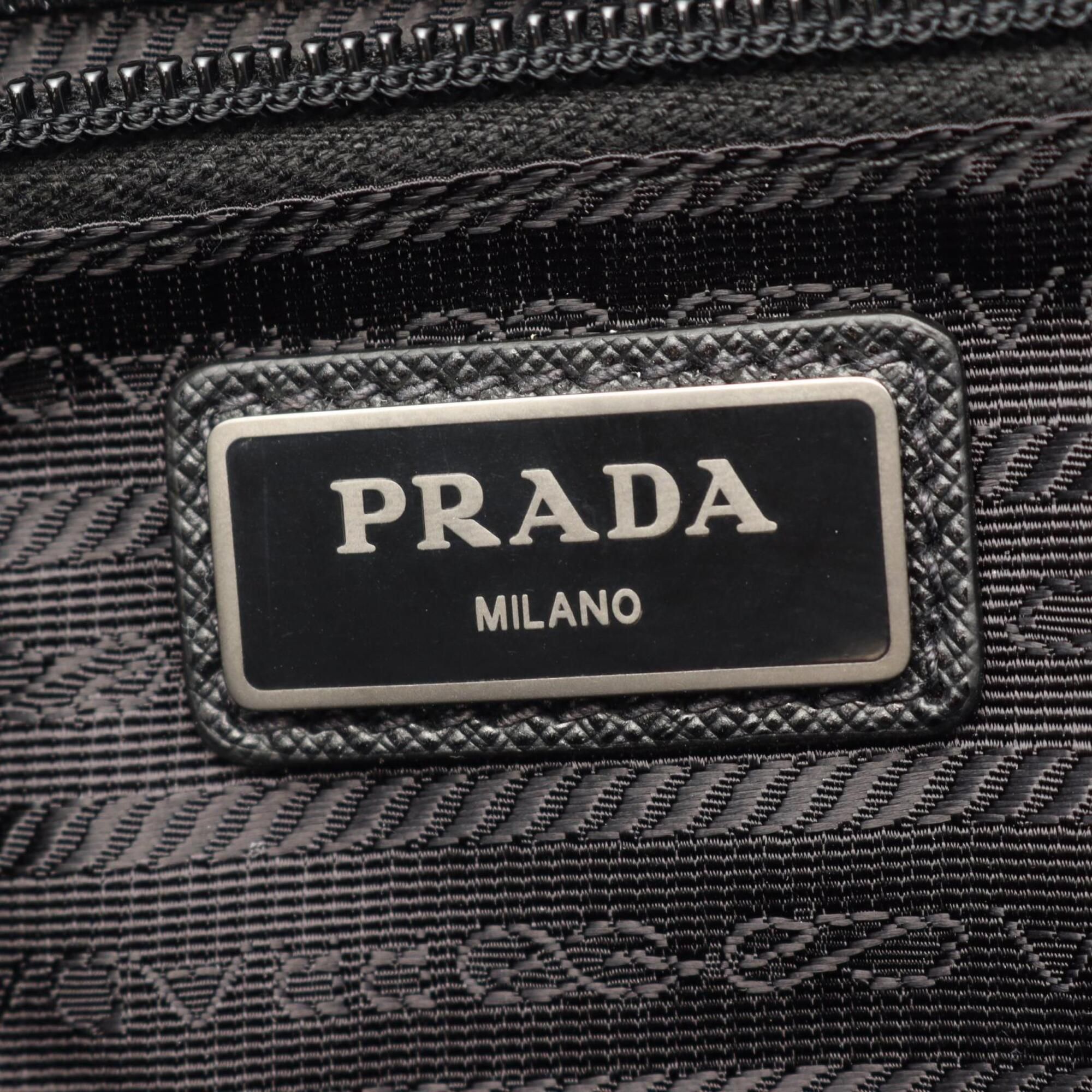 Nylon Leather Backpack Handbag (Pre-Owned) - Prada - Modalova
