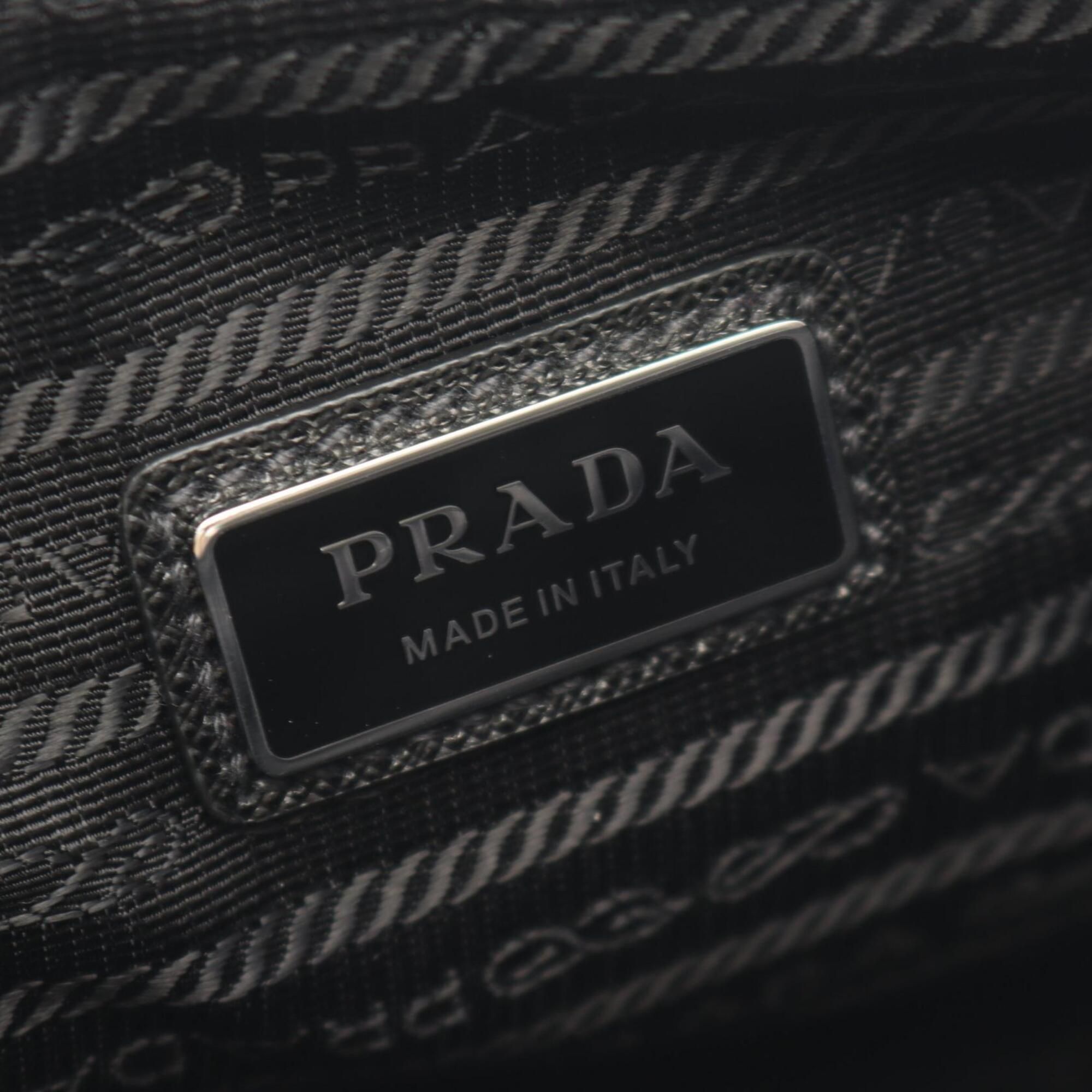 Nylon Leather Handbag Pouch Shoulder Bag (Pre-Owned) - Prada - Modalova