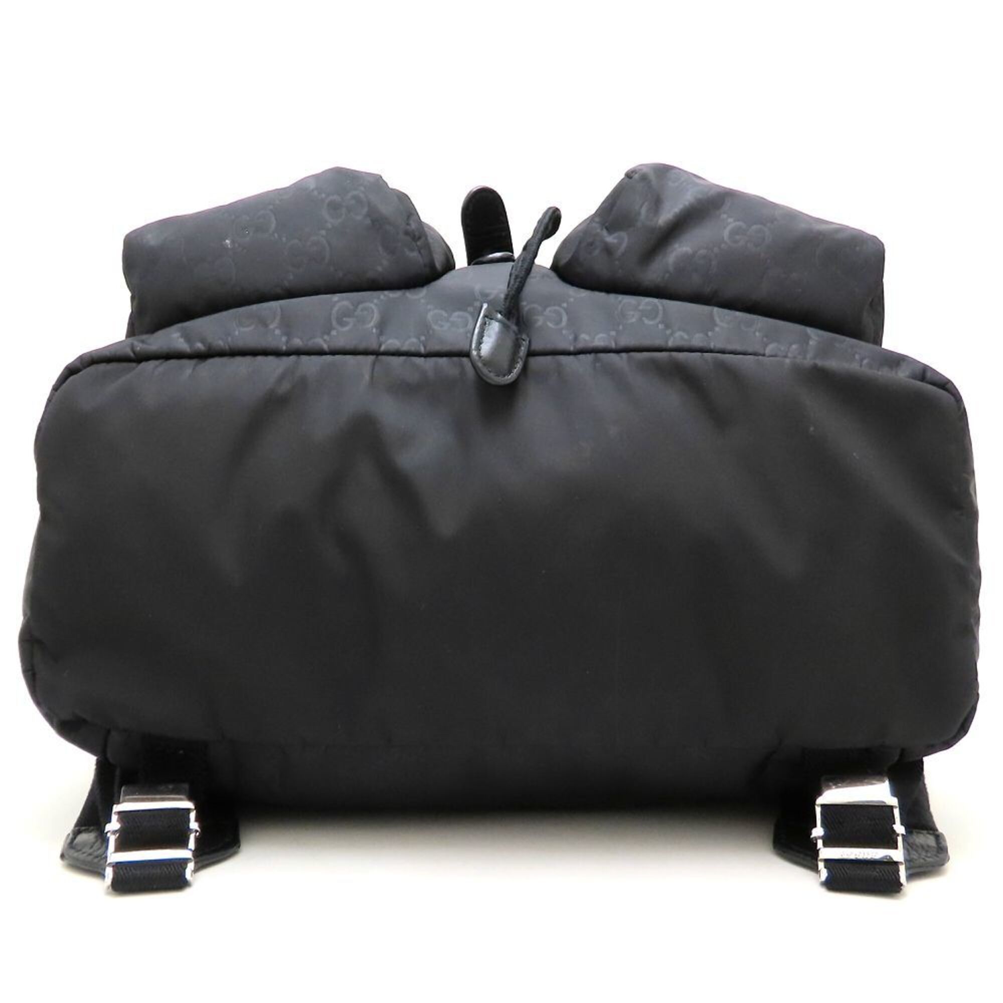 Nylon Leather Backpack (Pre-Owned) - Gucci - Modalova
