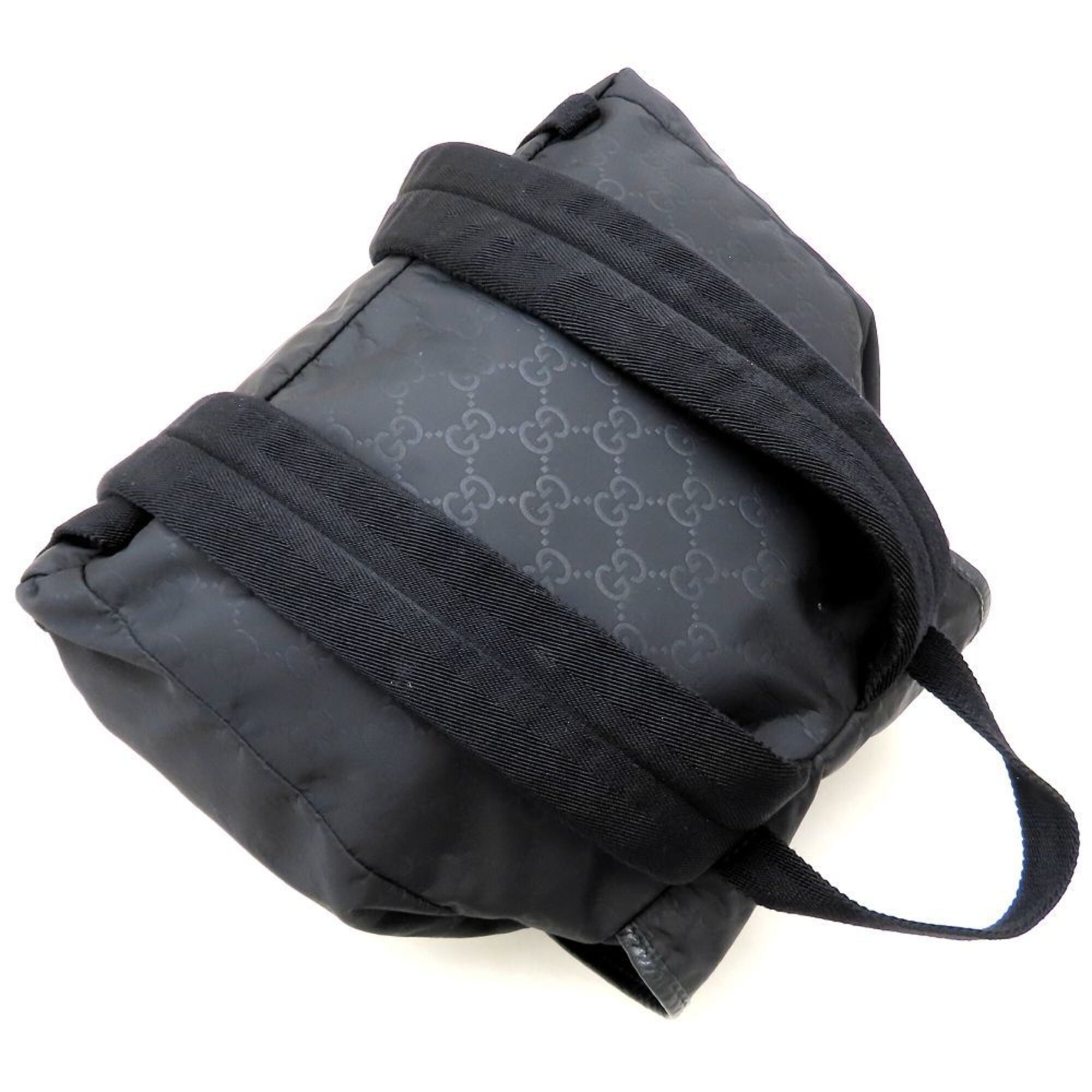 Nylon Leather Backpack (Pre-Owned) - Gucci - Modalova