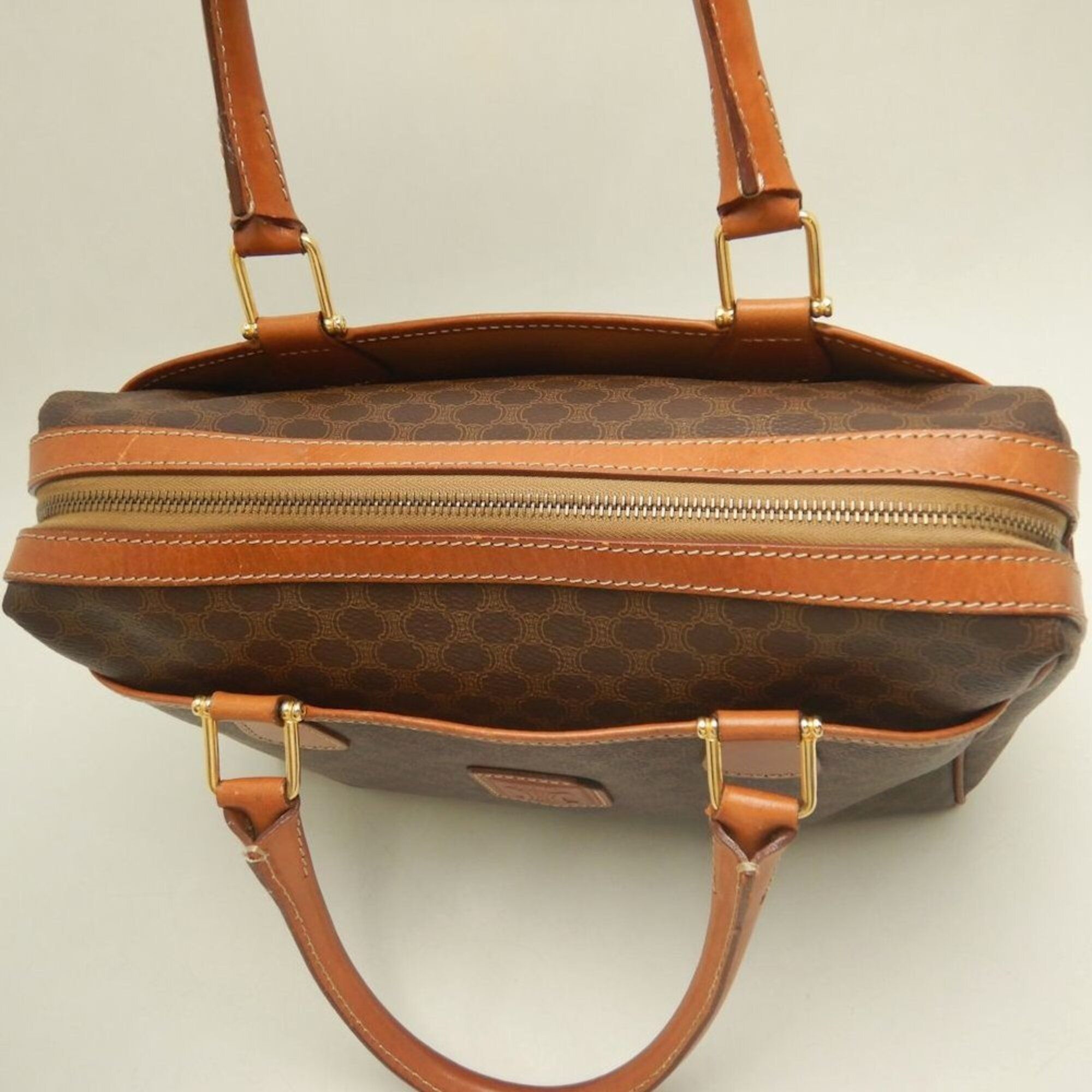 Macadam Coated Canvas Leather Handbag (Pre-Owned) - Celine - Modalova