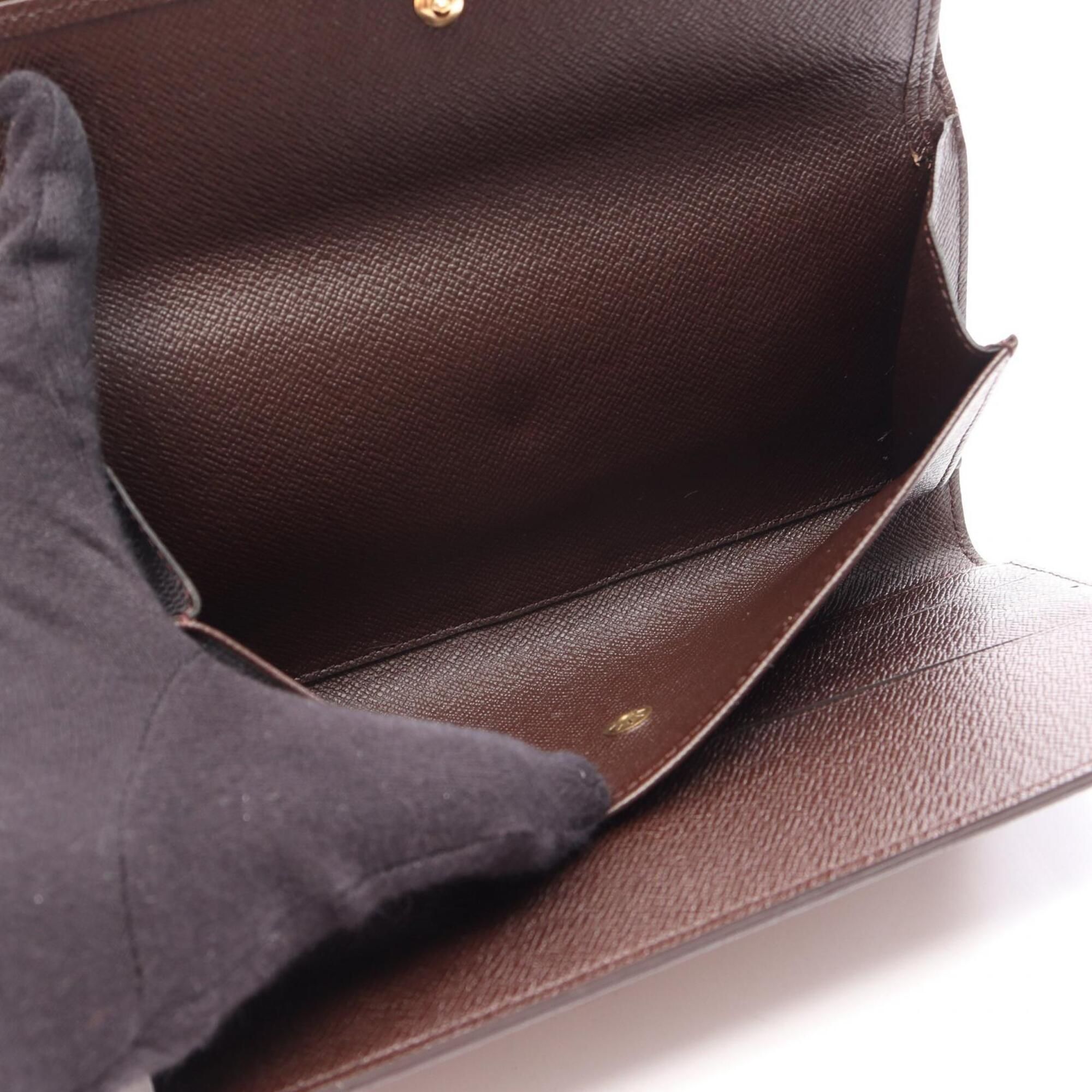 Leather Pvc Long Wallet (Tri-Fold) (Pre-Owned) - Louis Vuitton - Modalova