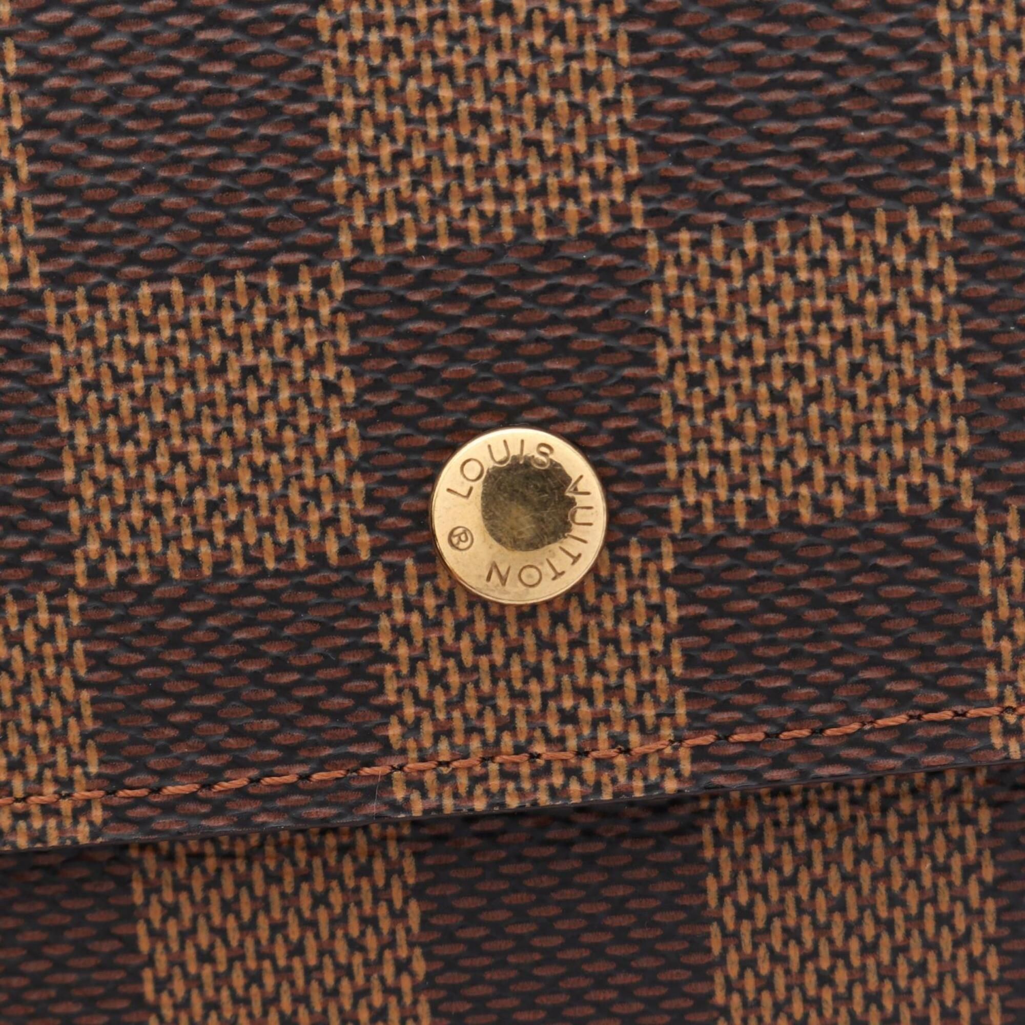 Leather Pvc Long Wallet (Tri-Fold) (Pre-Owned) - Louis Vuitton - Modalova