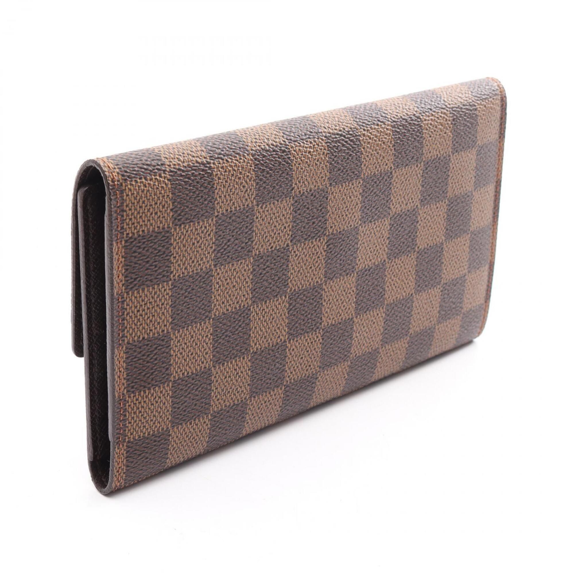 Leather Pvc Long Wallet (Tri-Fold) (Pre-Owned) - Louis Vuitton - Modalova