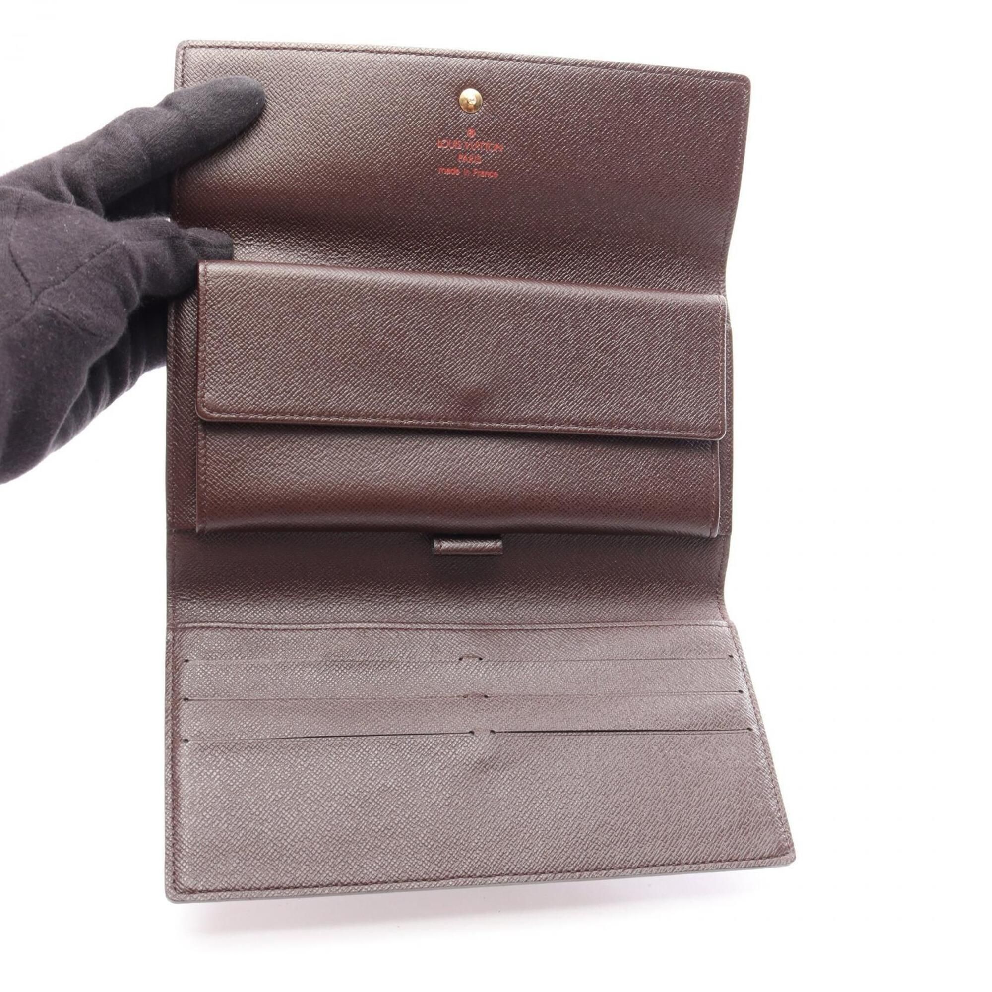 Leather Pvc Long Wallet (Tri-Fold) (Pre-Owned) - Louis Vuitton - Modalova