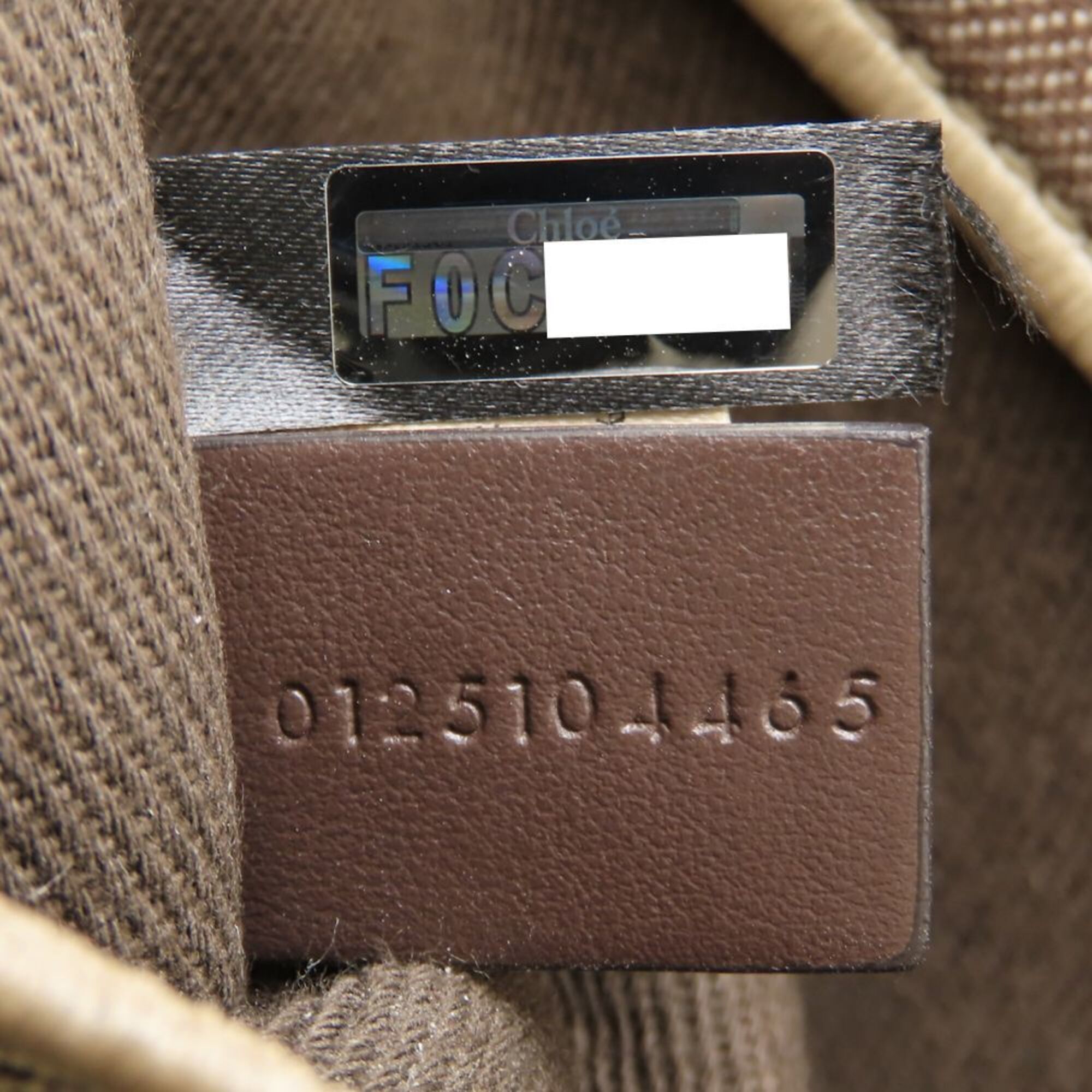 Canvas Leather Tote Bag (Pre-Owned) - Chloé - Modalova