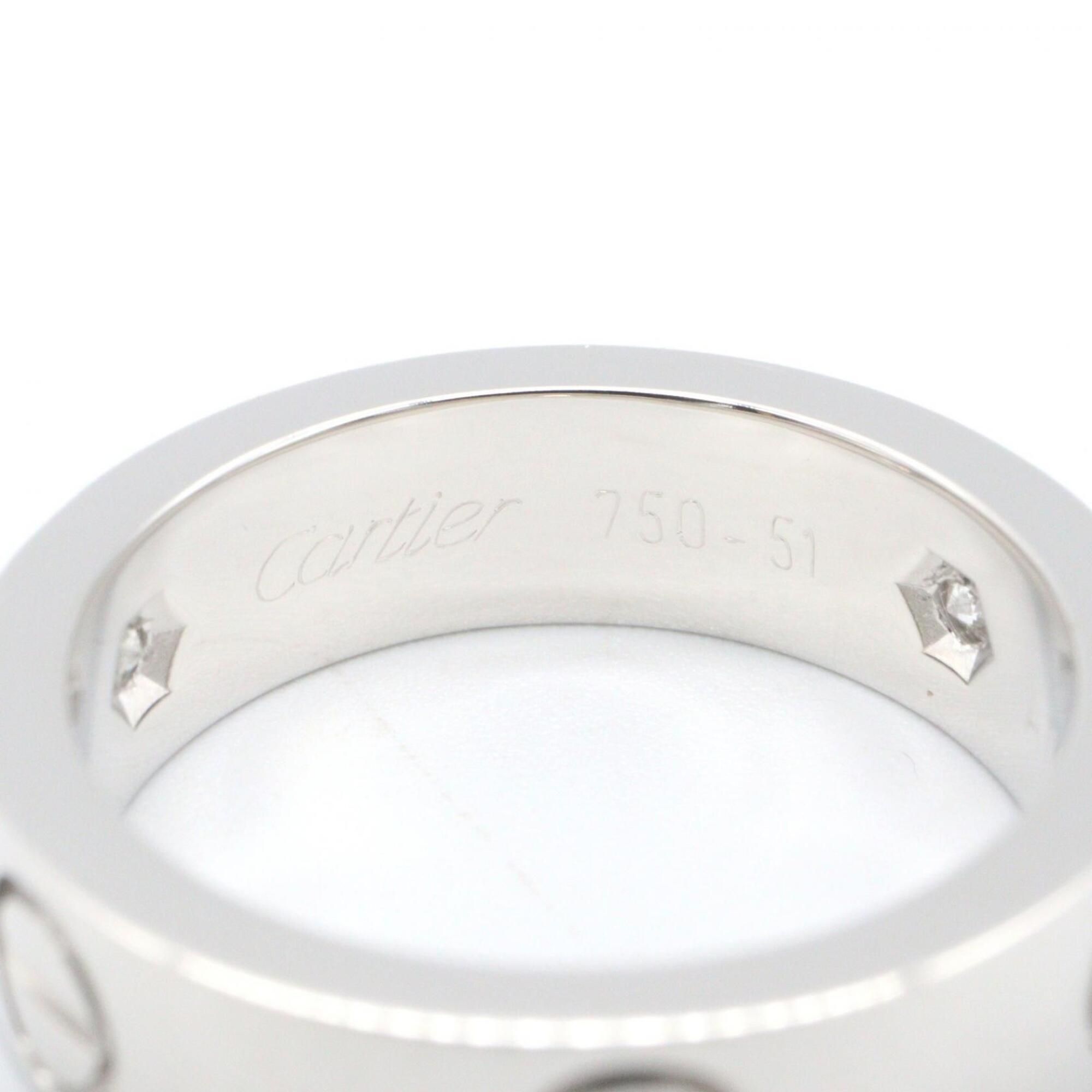 White Gold (18K) Band Ring (Pre-Owned) - Cartier - Modalova
